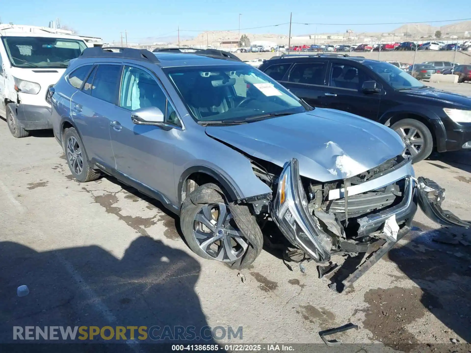 1 Photograph of a damaged car 4S4BTANC0M3107767 SUBARU OUTBACK 2021