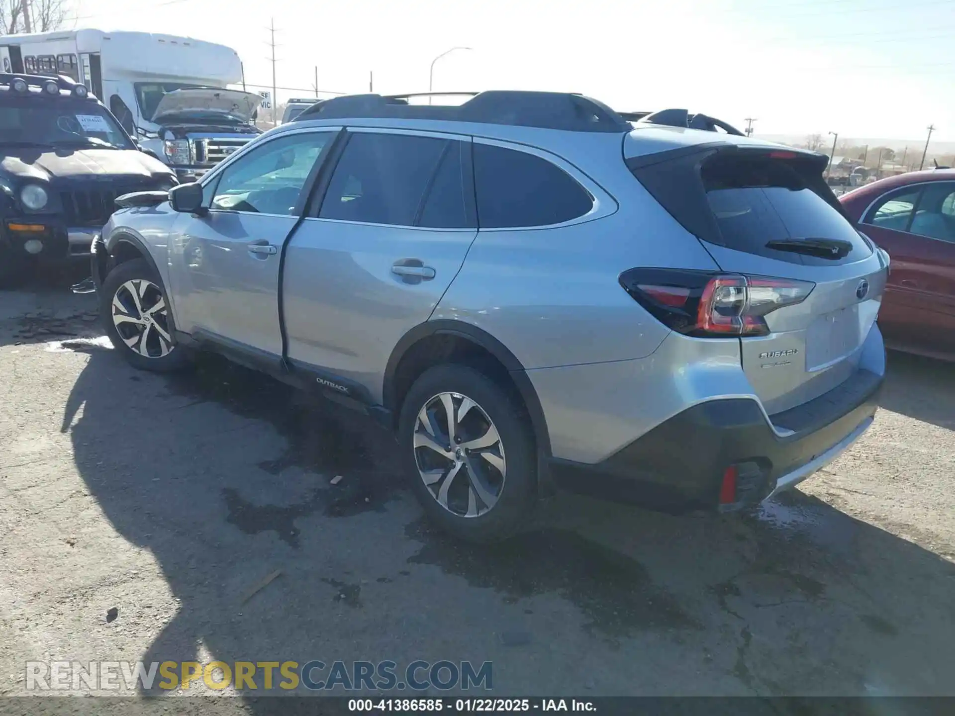3 Photograph of a damaged car 4S4BTANC0M3107767 SUBARU OUTBACK 2021
