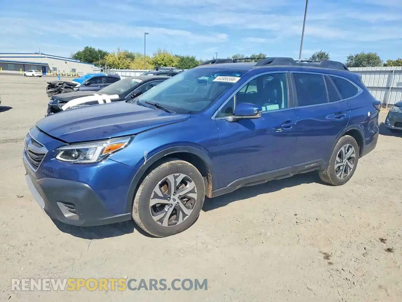 1 Photograph of a damaged car 4S4BTANC0M3165801 SUBARU OUTBACK 2021