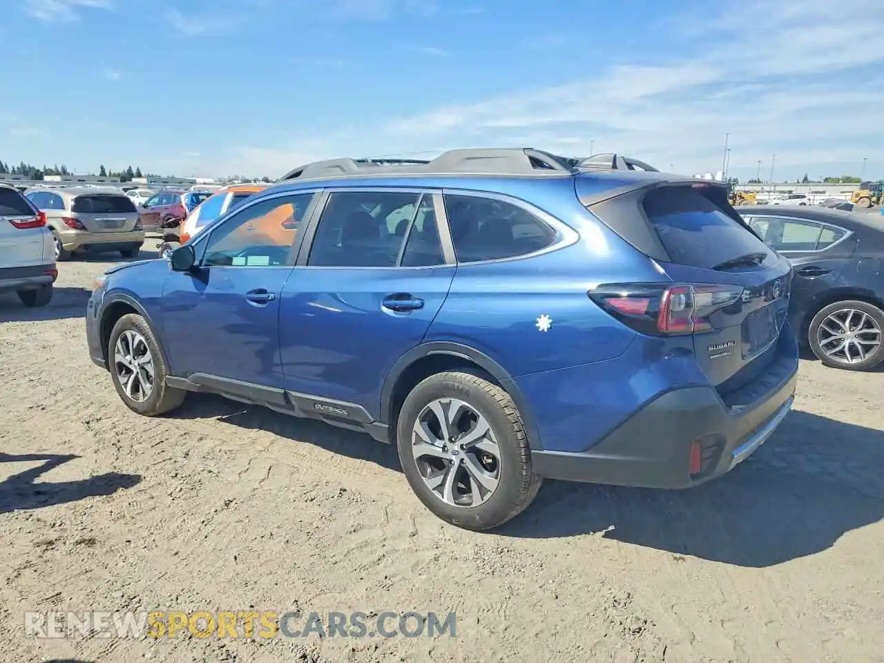 2 Photograph of a damaged car 4S4BTANC0M3165801 SUBARU OUTBACK 2021