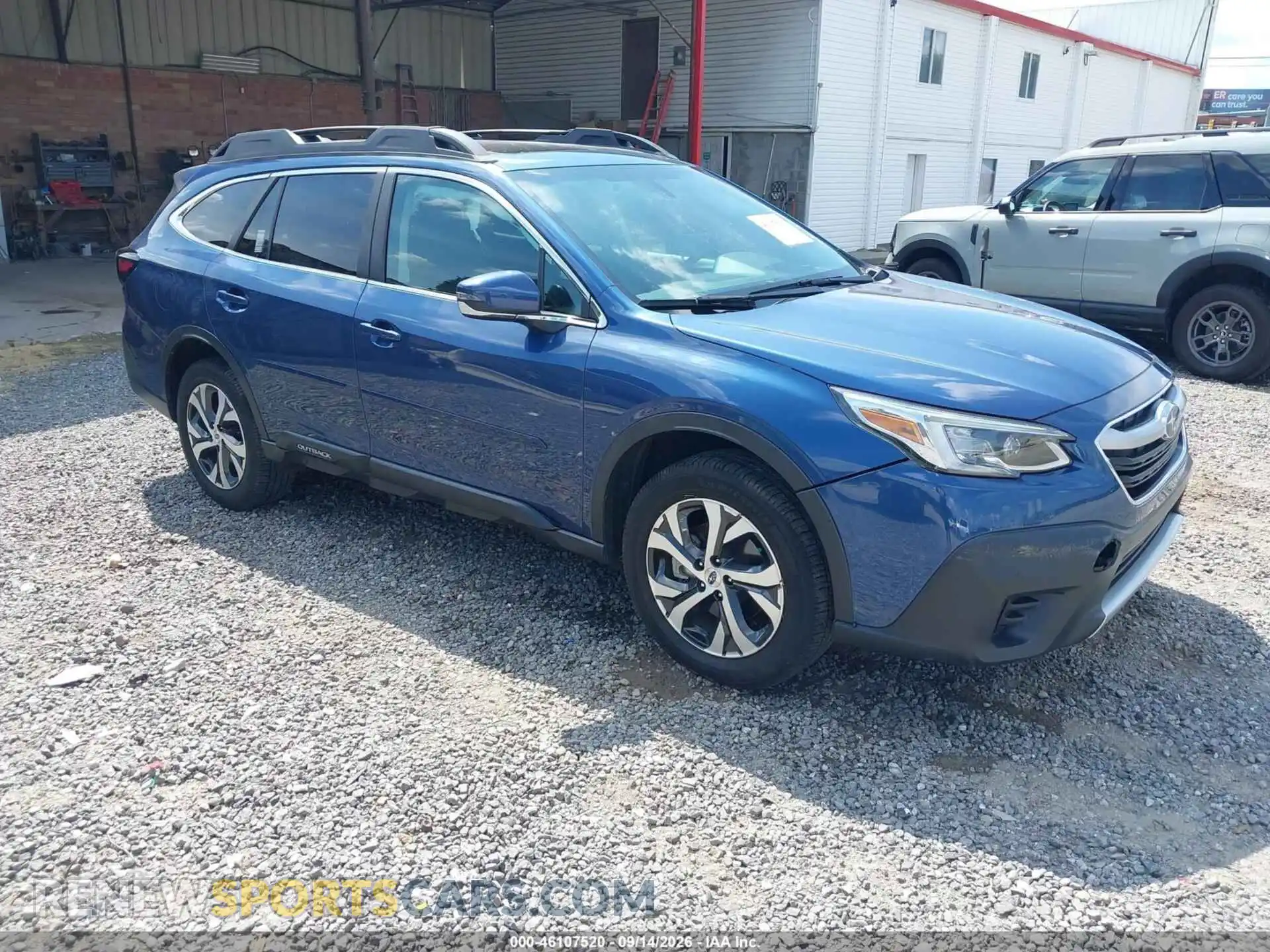 1 Photograph of a damaged car 4S4BTANC1M3112136 SUBARU OUTBACK 2021