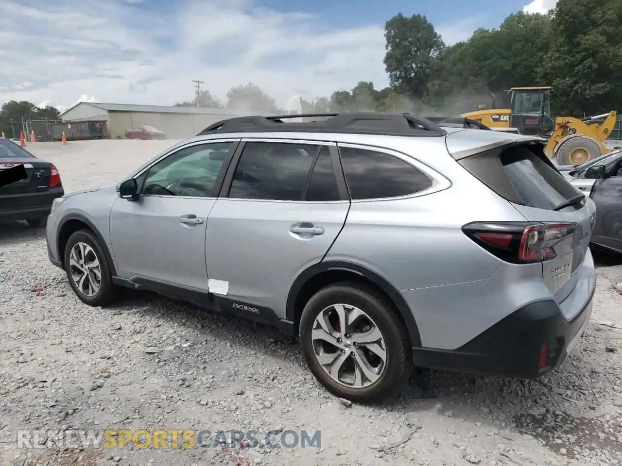 2 Photograph of a damaged car 4S4BTANC1M3198760 SUBARU OUTBACK 2021