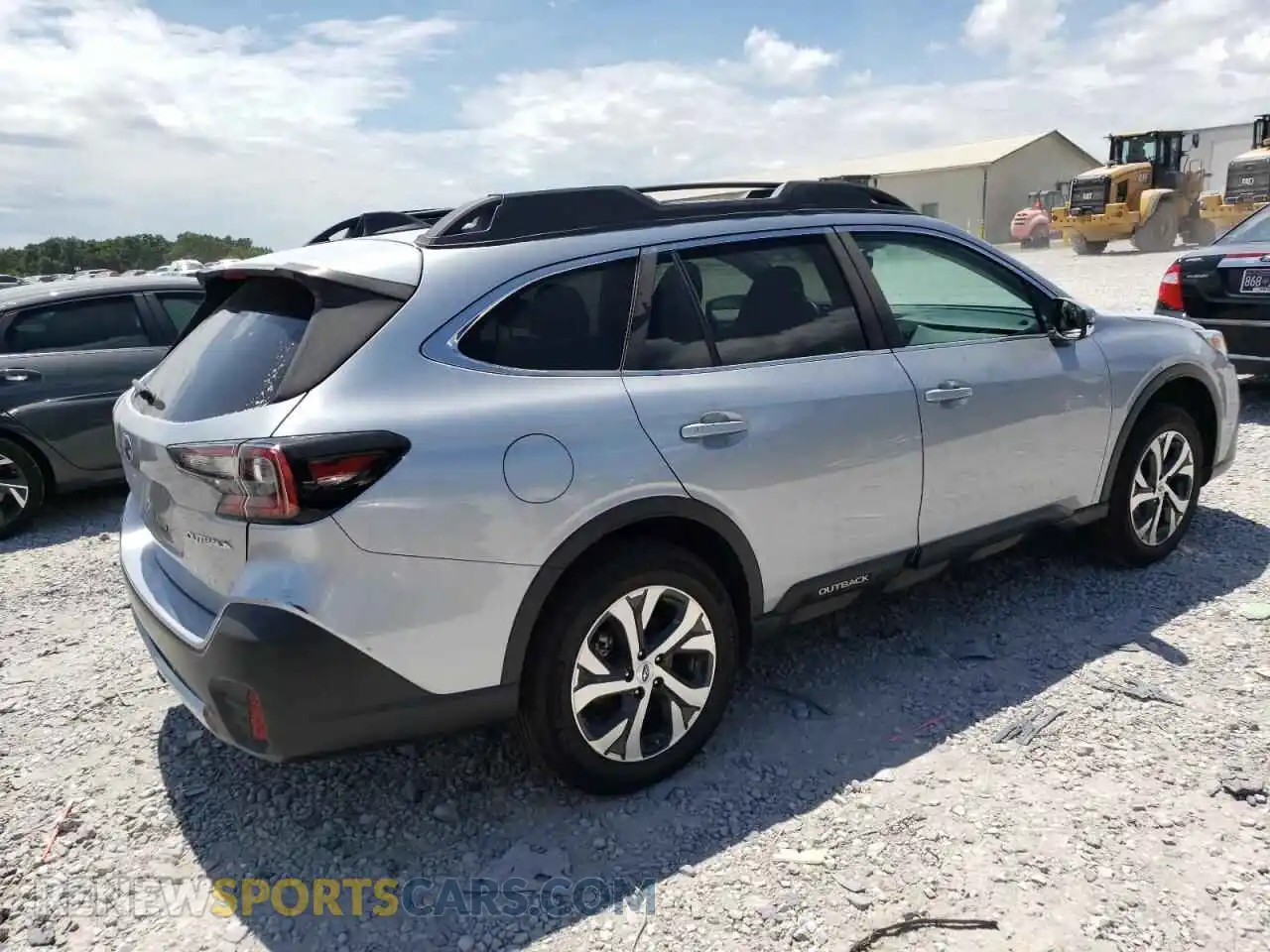 3 Photograph of a damaged car 4S4BTANC1M3198760 SUBARU OUTBACK 2021