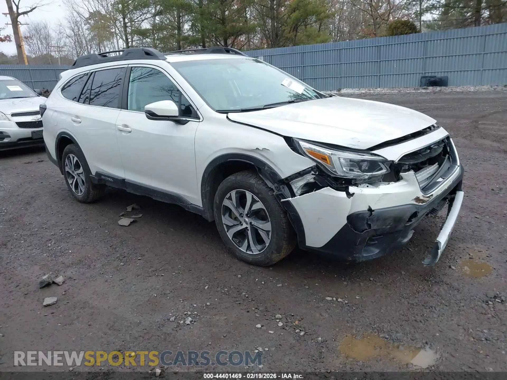 1 Photograph of a damaged car 4S4BTANC1M3201303 SUBARU OUTBACK 2021
