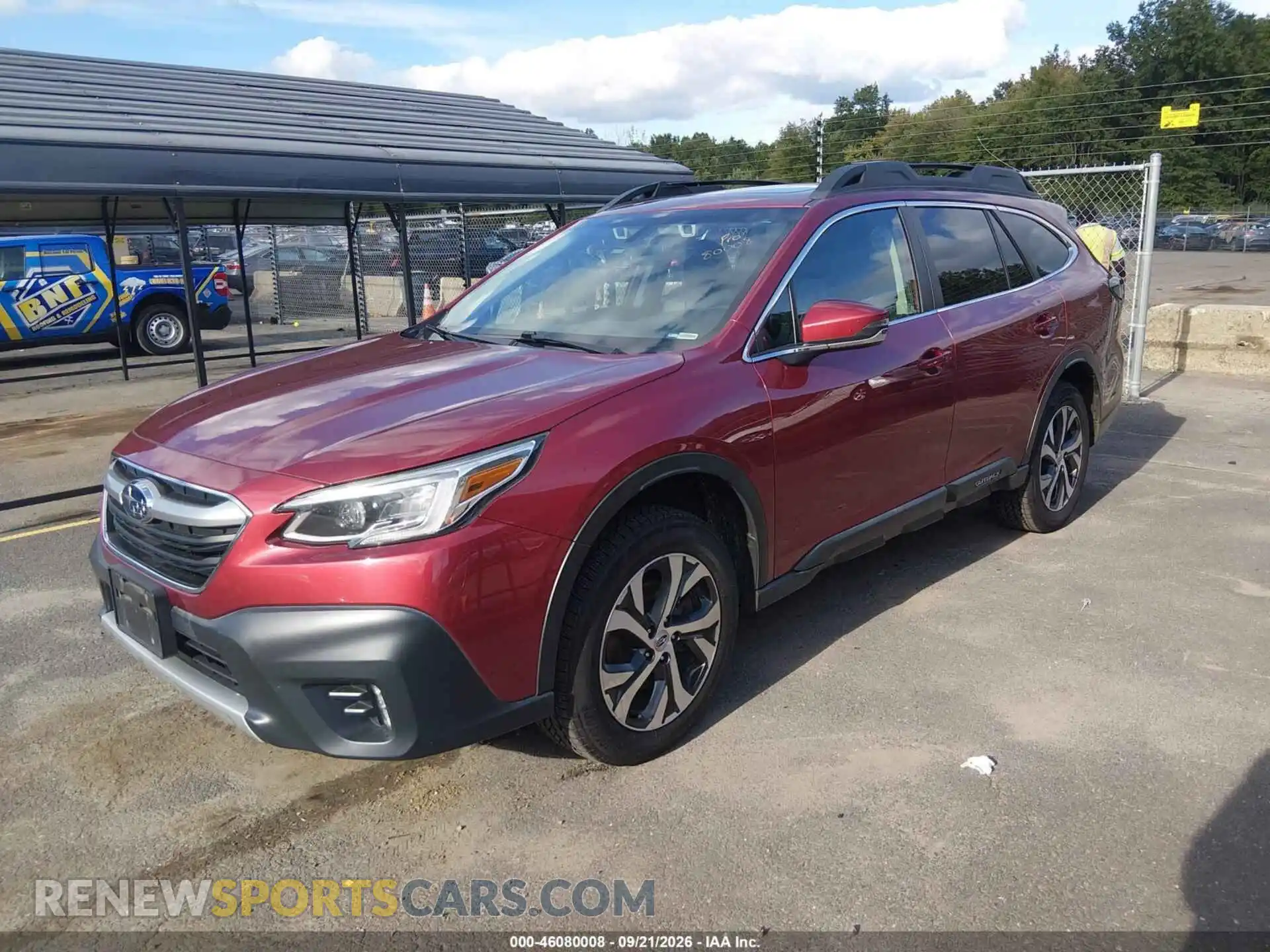 2 Photograph of a damaged car 4S4BTANC1M3210597 SUBARU OUTBACK 2021