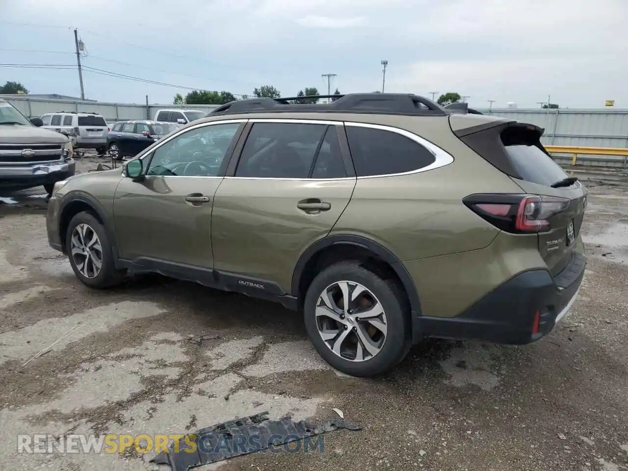 2 Photograph of a damaged car 4S4BTANC2M3130208 SUBARU OUTBACK 2021