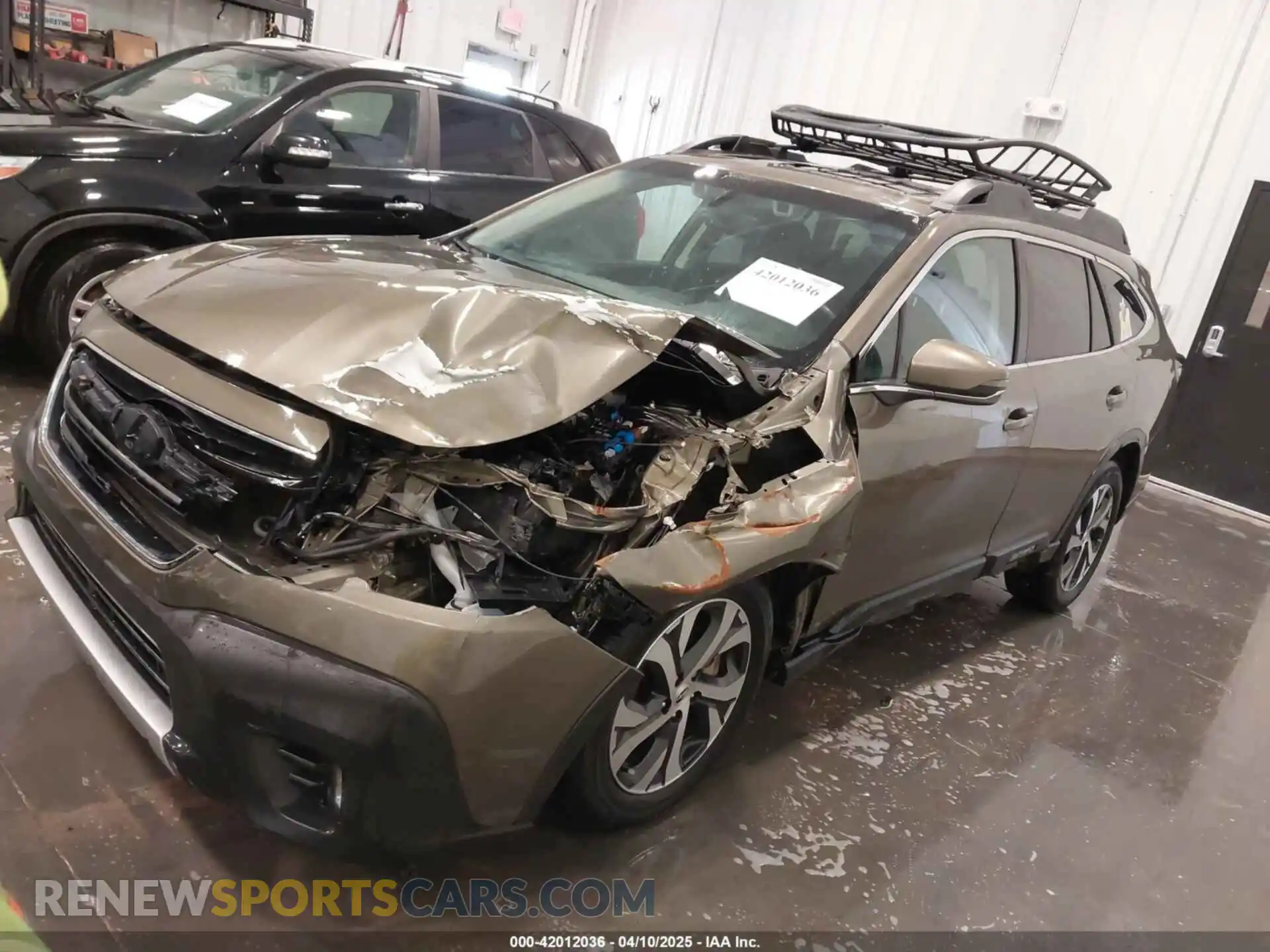 2 Photograph of a damaged car 4S4BTANC2M3147686 SUBARU OUTBACK 2021