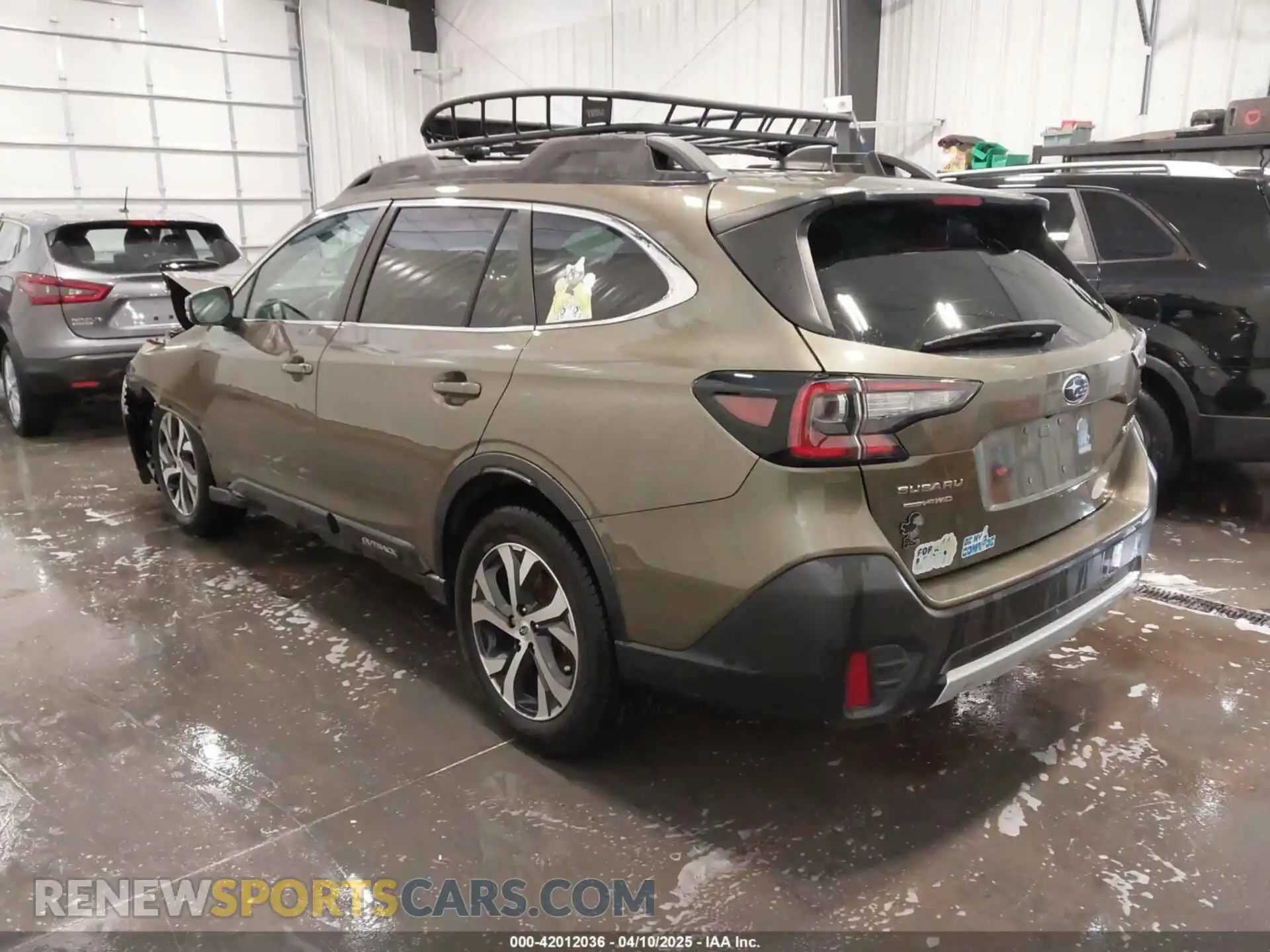 3 Photograph of a damaged car 4S4BTANC2M3147686 SUBARU OUTBACK 2021