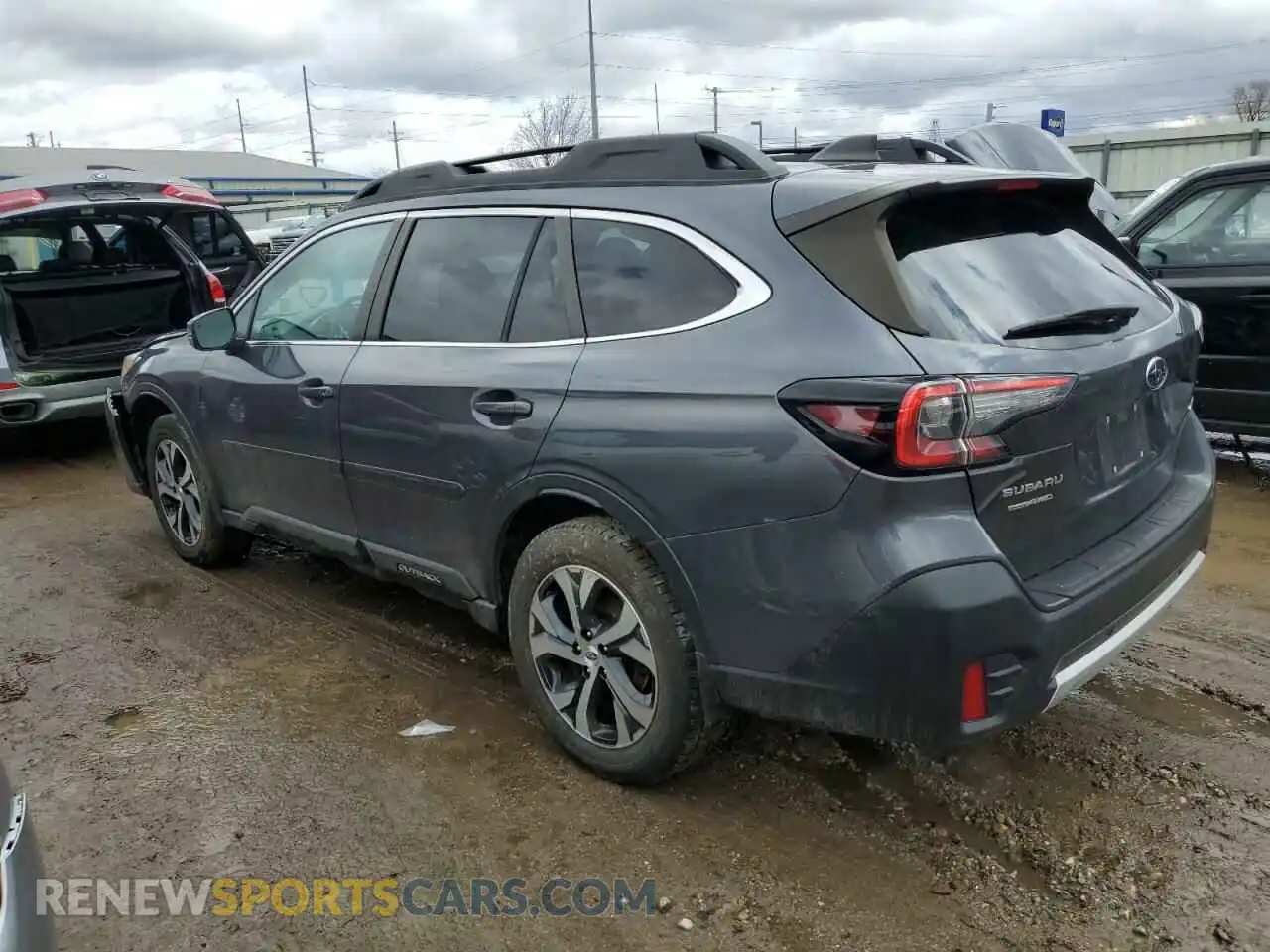 2 Photograph of a damaged car 4S4BTANC2M3219731 SUBARU OUTBACK 2021
