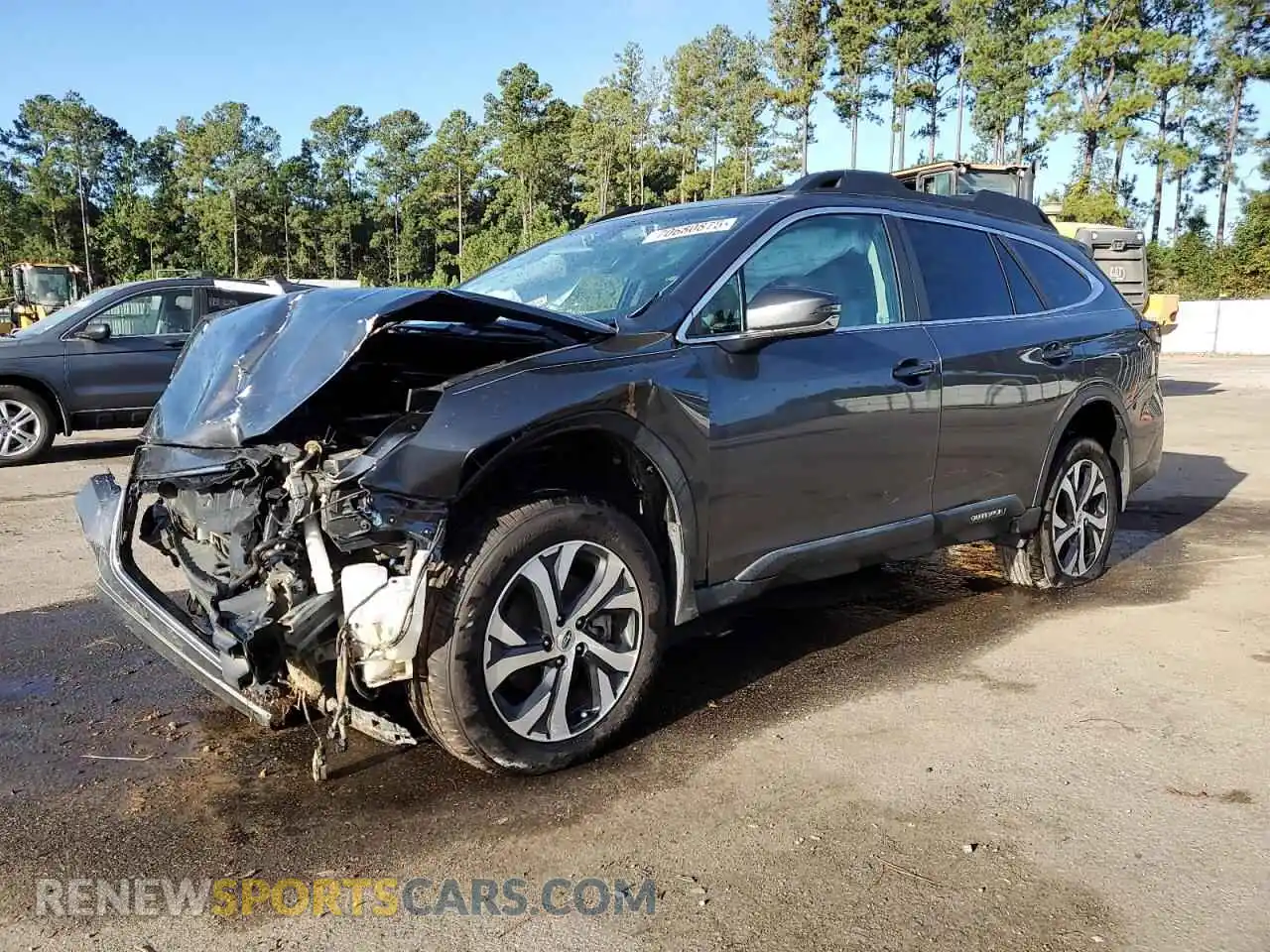 1 fotografías del automóvil dañado 4S4BTANC3M3140505 SUBARU OUTBACK 2021