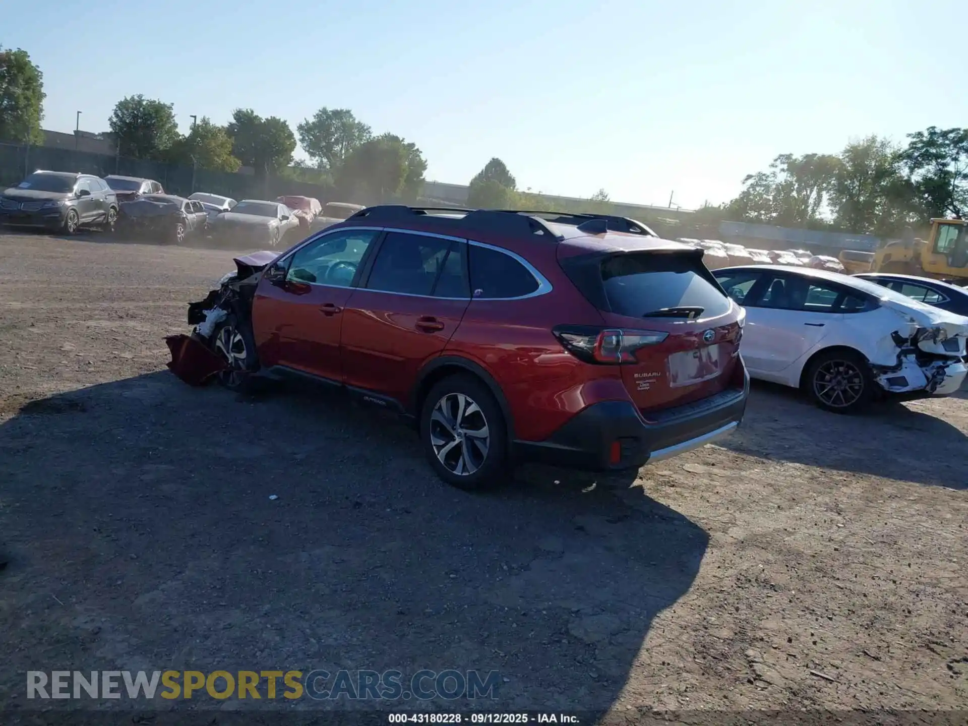 3 Photograph of a damaged car 4S4BTANC3M3158339 SUBARU OUTBACK 2021