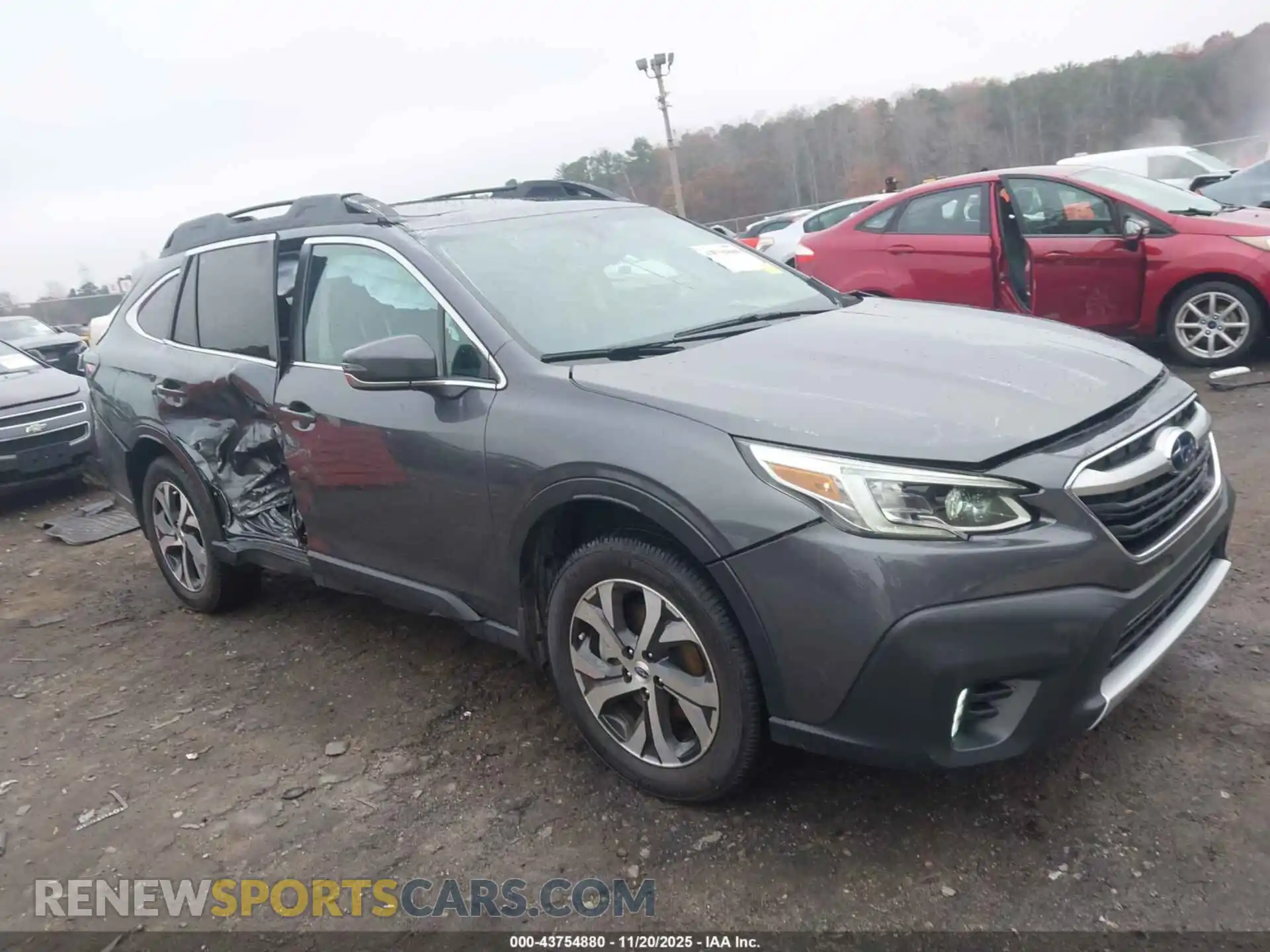 1 Photograph of a damaged car 4S4BTANC4M3106217 SUBARU OUTBACK 2021