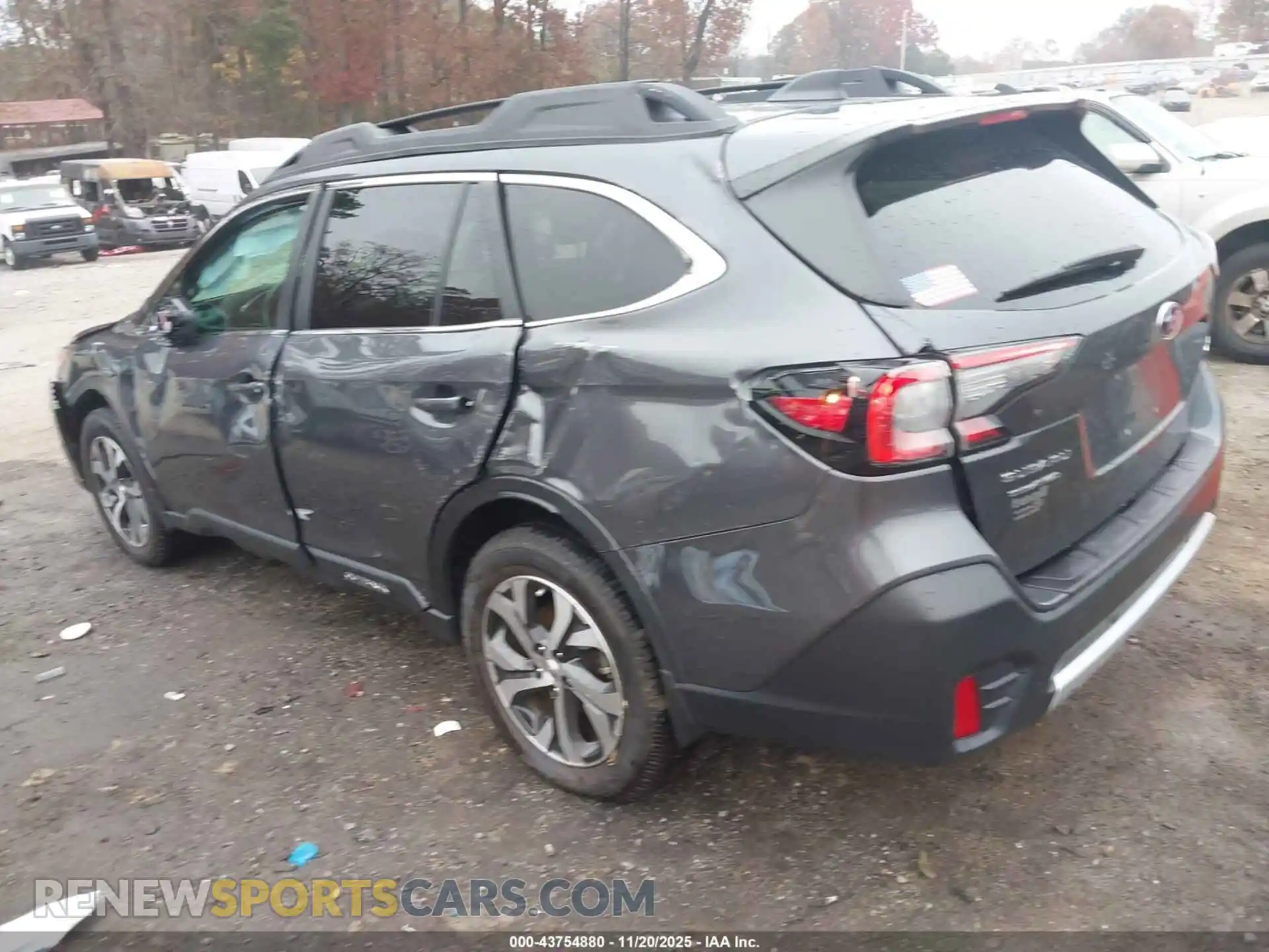 3 Photograph of a damaged car 4S4BTANC4M3106217 SUBARU OUTBACK 2021