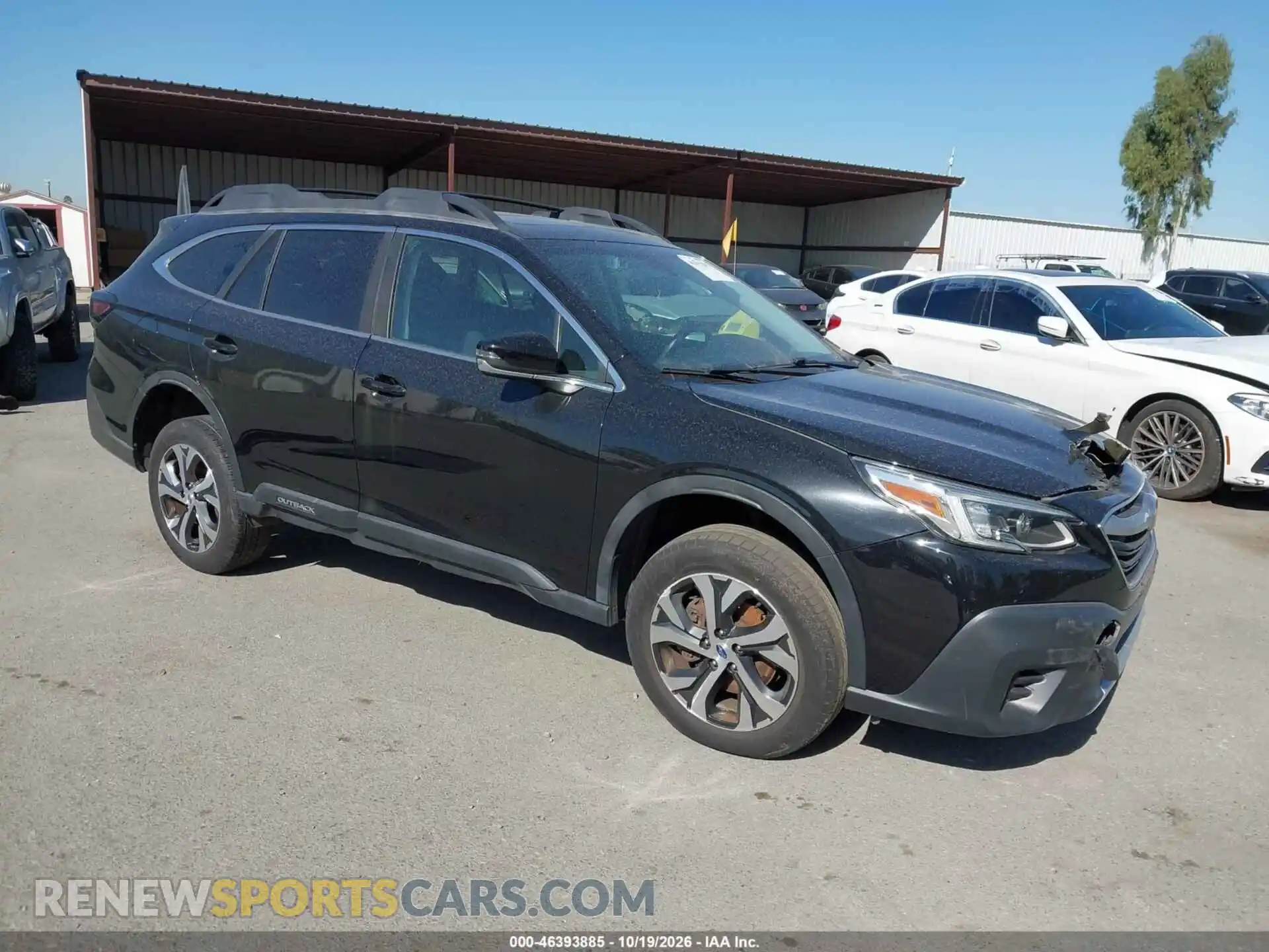 1 Photograph of a damaged car 4S4BTANC4M3148340 SUBARU OUTBACK 2021