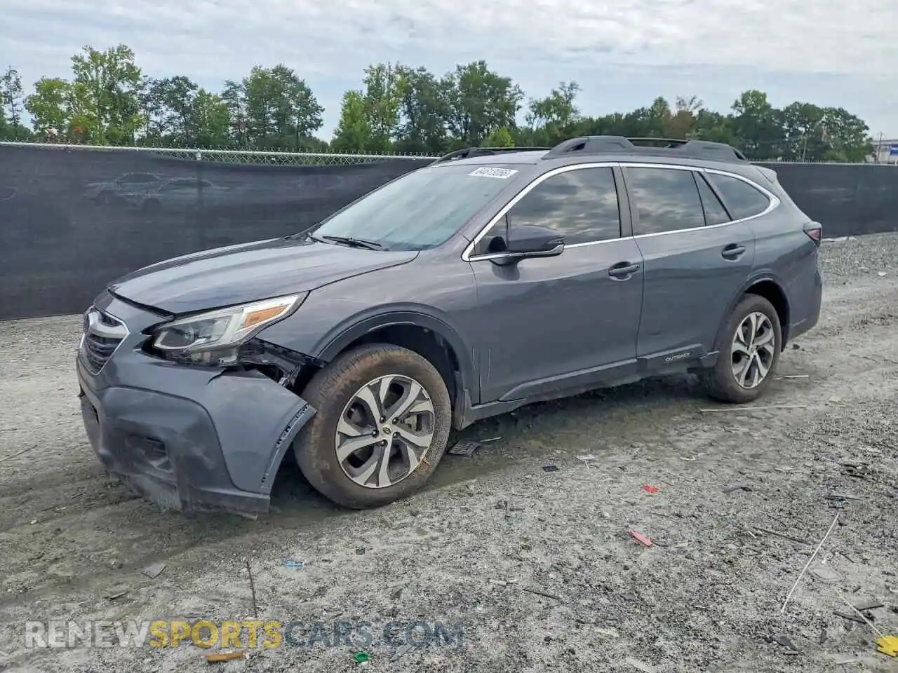 1 Photograph of a damaged car 4S4BTANC4M3149035 SUBARU OUTBACK 2021