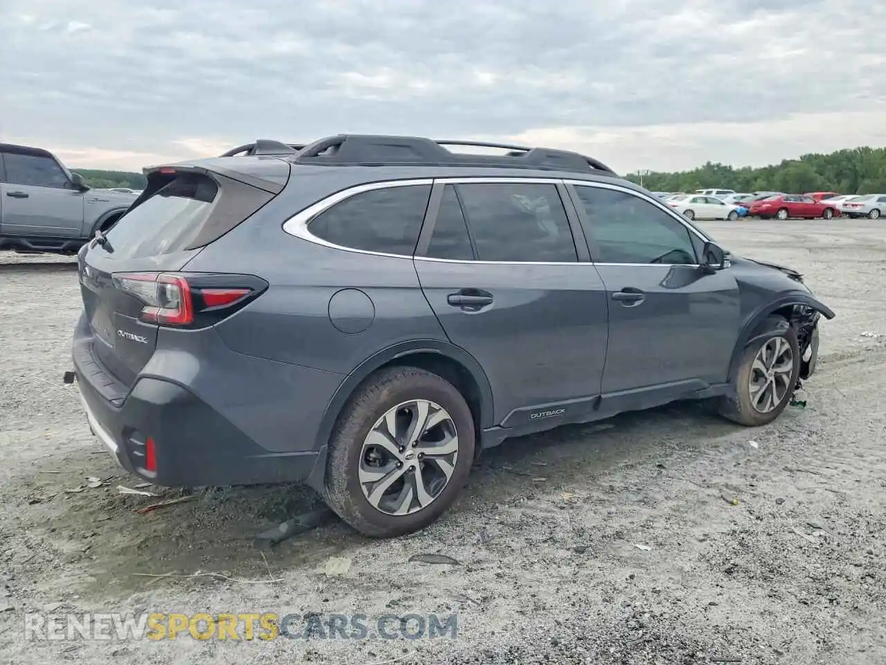 3 Photograph of a damaged car 4S4BTANC4M3149035 SUBARU OUTBACK 2021