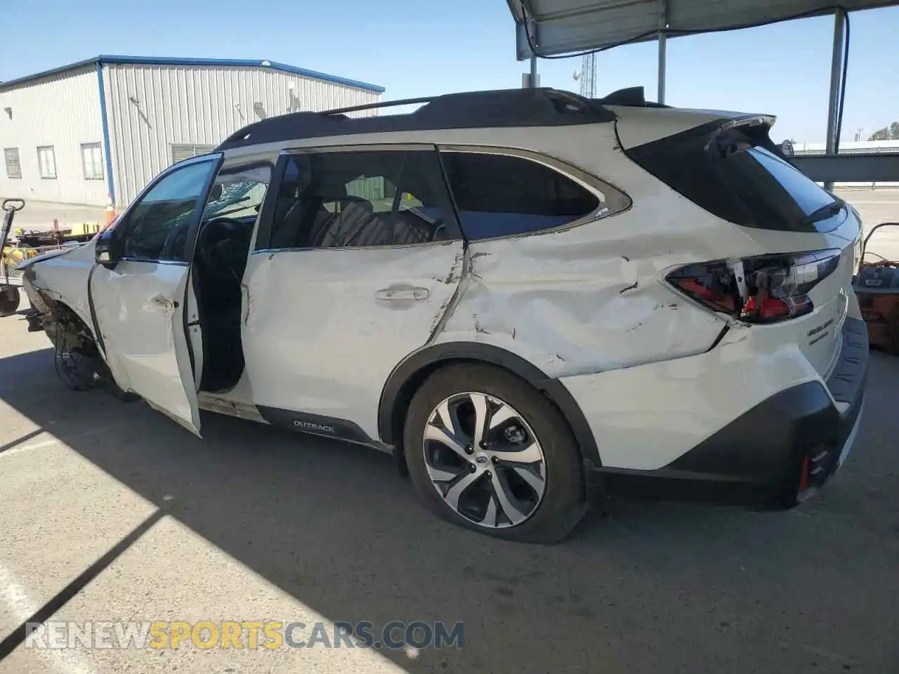 2 Photograph of a damaged car 4S4BTANC4M3150010 SUBARU OUTBACK 2021