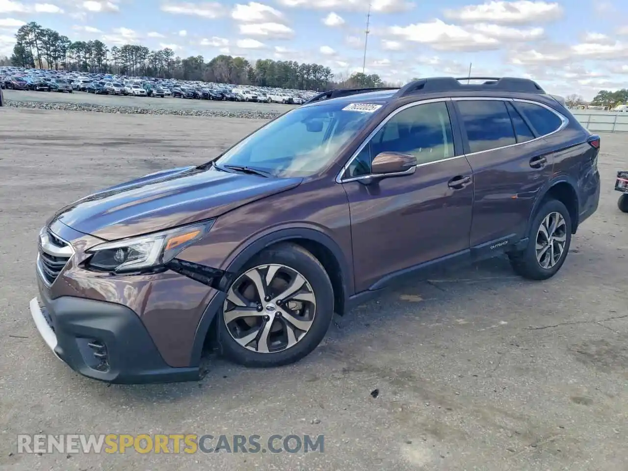 1 Photograph of a damaged car 4S4BTANC4M3150850 SUBARU OUTBACK 2021