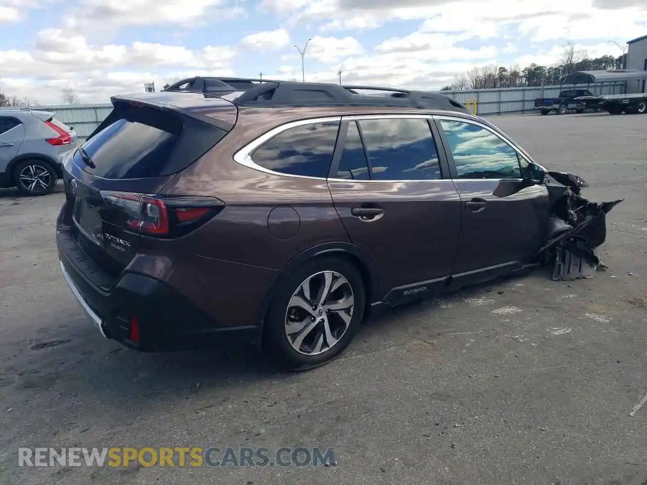 3 Photograph of a damaged car 4S4BTANC4M3150850 SUBARU OUTBACK 2021