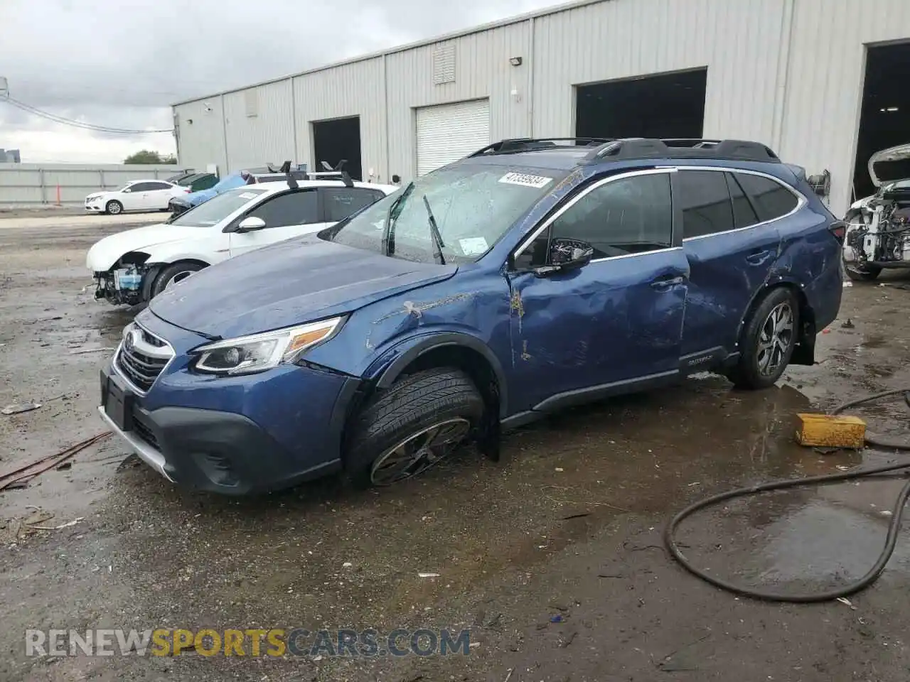 1 Photograph of a damaged car 4S4BTANC4M3152775 SUBARU OUTBACK 2021