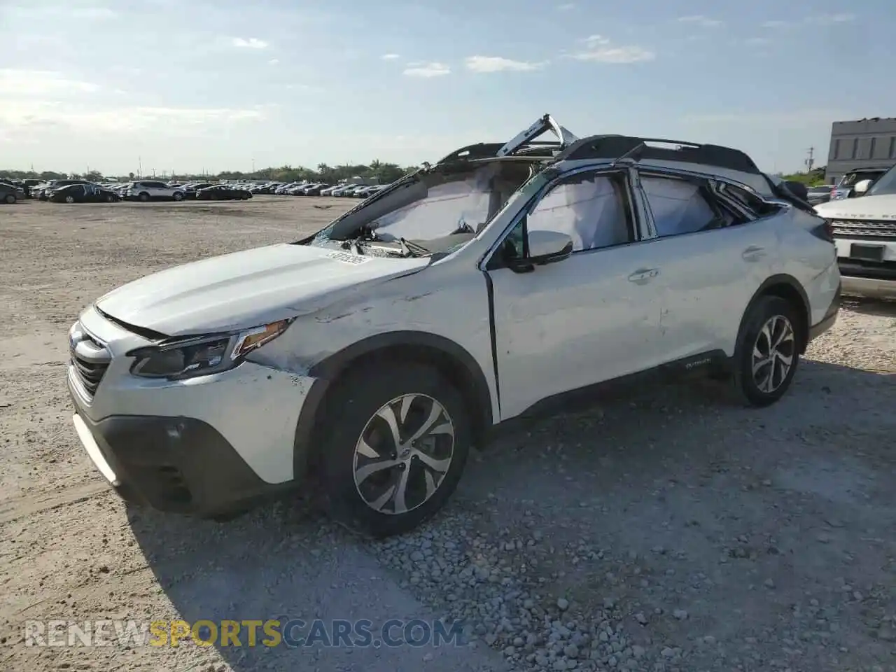 1 Photograph of a damaged car 4S4BTANC4M3165509 SUBARU OUTBACK 2021