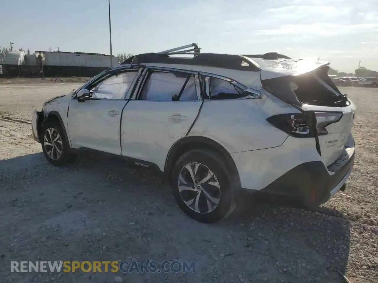 2 Photograph of a damaged car 4S4BTANC4M3165509 SUBARU OUTBACK 2021