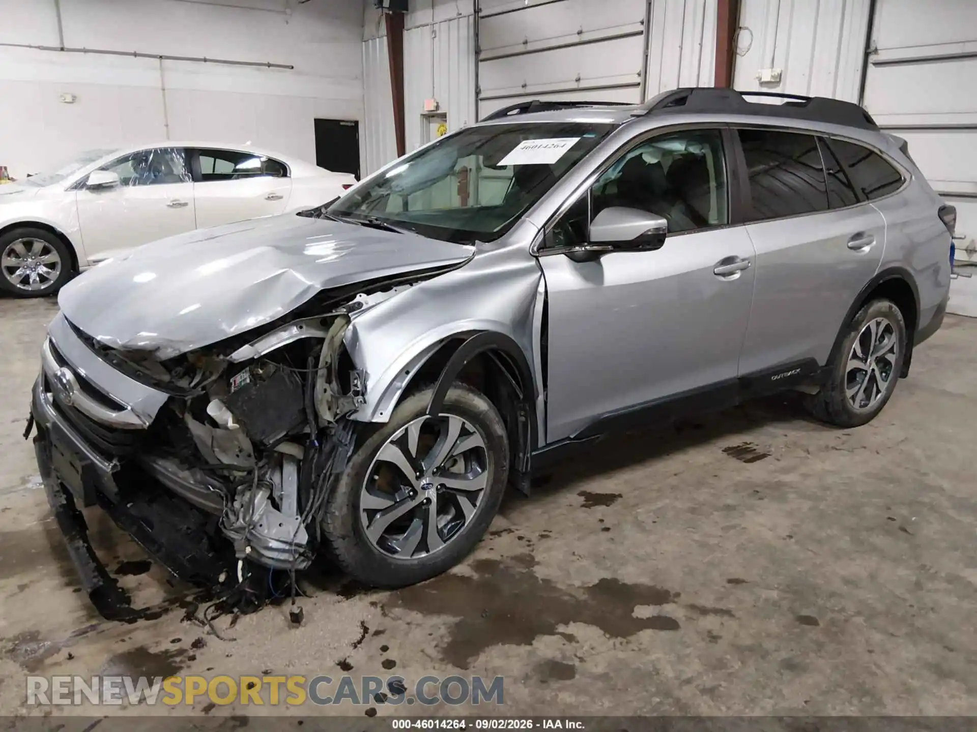2 fotografías del automóvil dañado 4S4BTANC4M3167373 SUBARU OUTBACK 2021