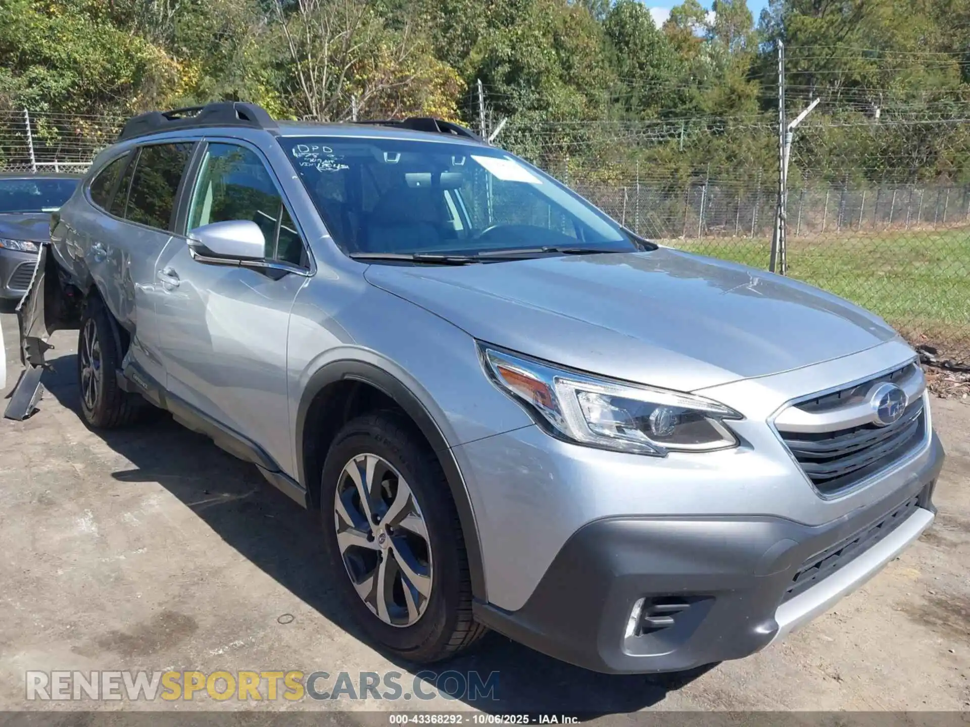 1 Photograph of a damaged car 4S4BTANC4M3170452 SUBARU OUTBACK 2021