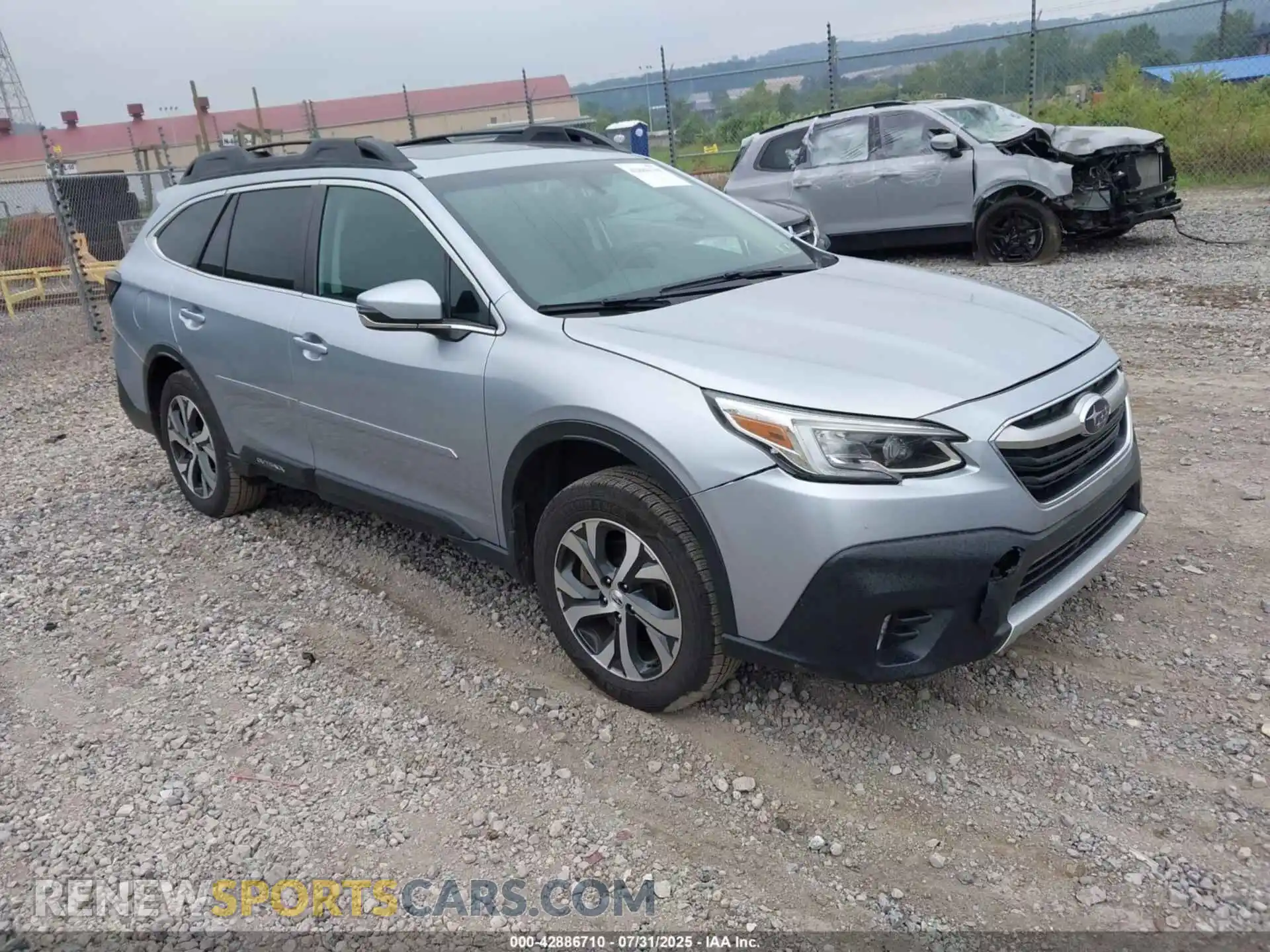 1 Photograph of a damaged car 4S4BTANC5M3139047 SUBARU OUTBACK 2021