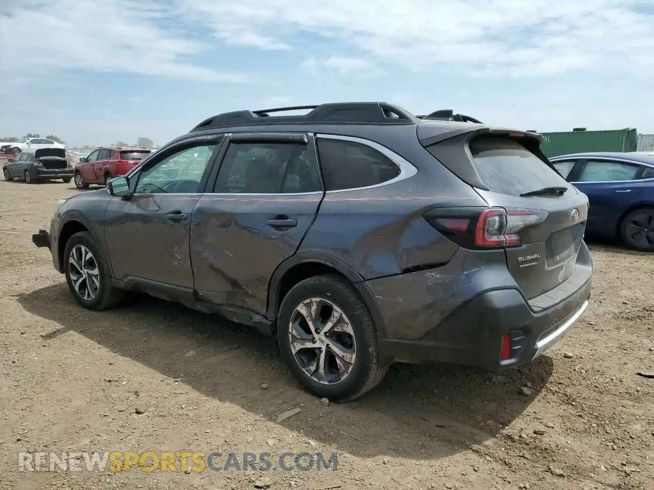 2 Photograph of a damaged car 4S4BTANC5M3140649 SUBARU OUTBACK 2021