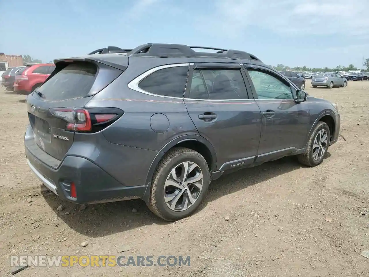 3 Photograph of a damaged car 4S4BTANC5M3140649 SUBARU OUTBACK 2021