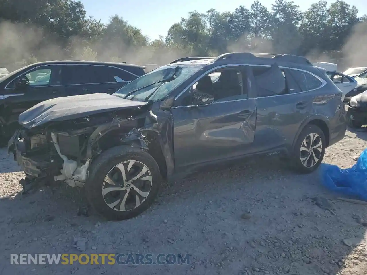 1 Photograph of a damaged car 4S4BTANC5M3158908 SUBARU OUTBACK 2021