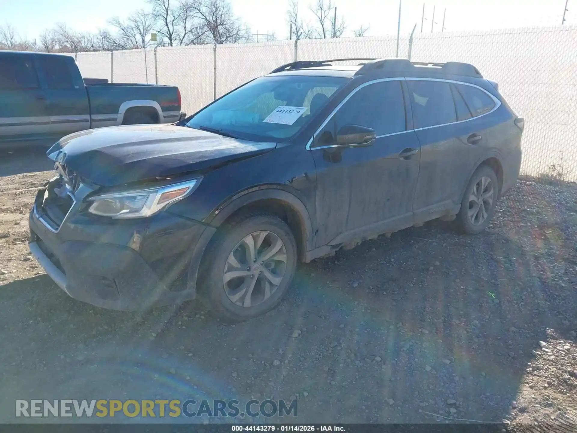 2 Photograph of a damaged car 4S4BTANC5M3196557 SUBARU OUTBACK 2021