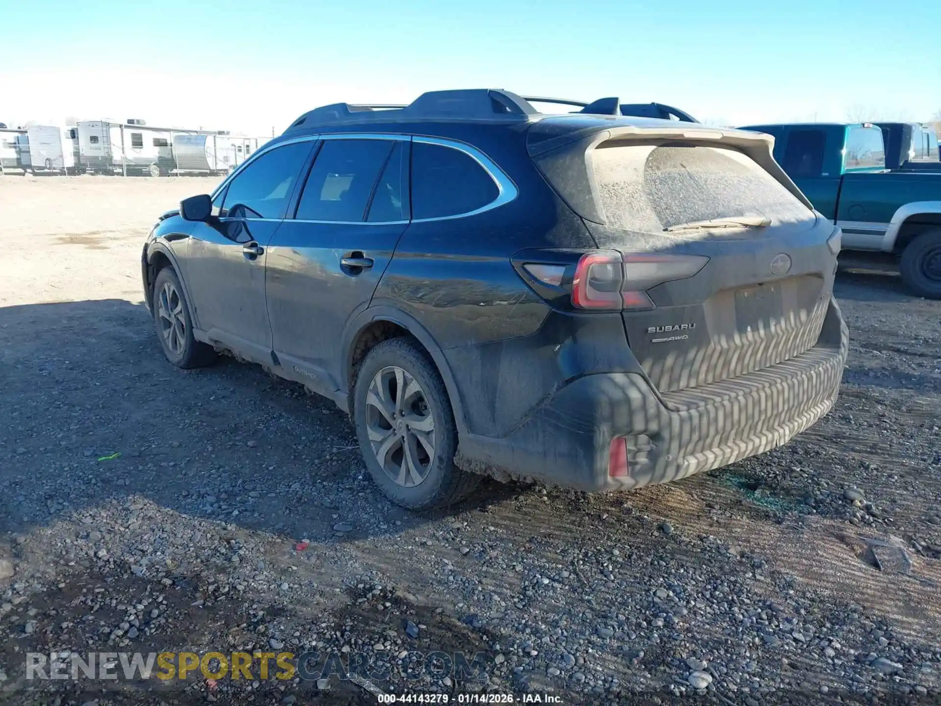 3 Photograph of a damaged car 4S4BTANC5M3196557 SUBARU OUTBACK 2021