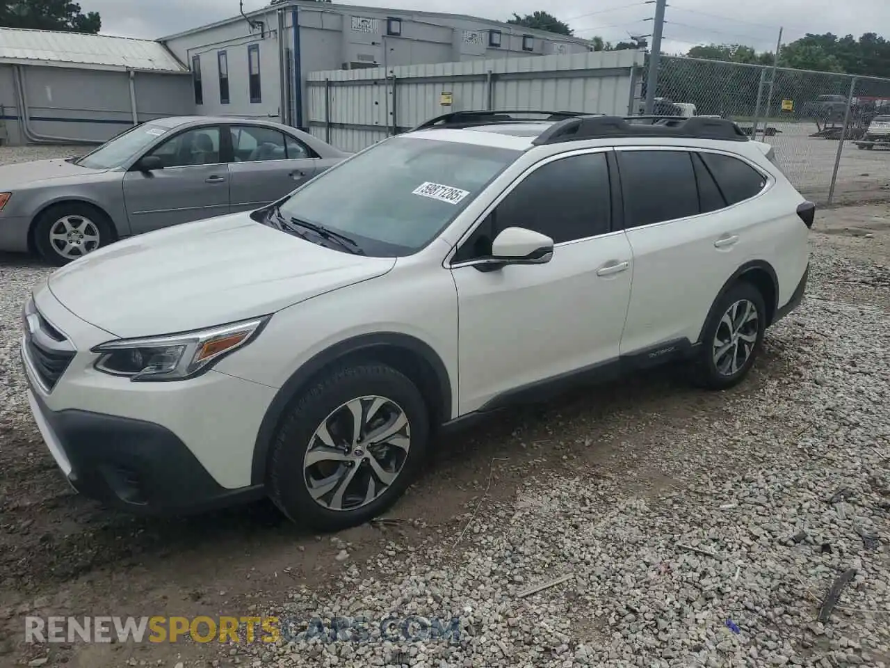 1 Photograph of a damaged car 4S4BTANC5M3199667 SUBARU OUTBACK 2021