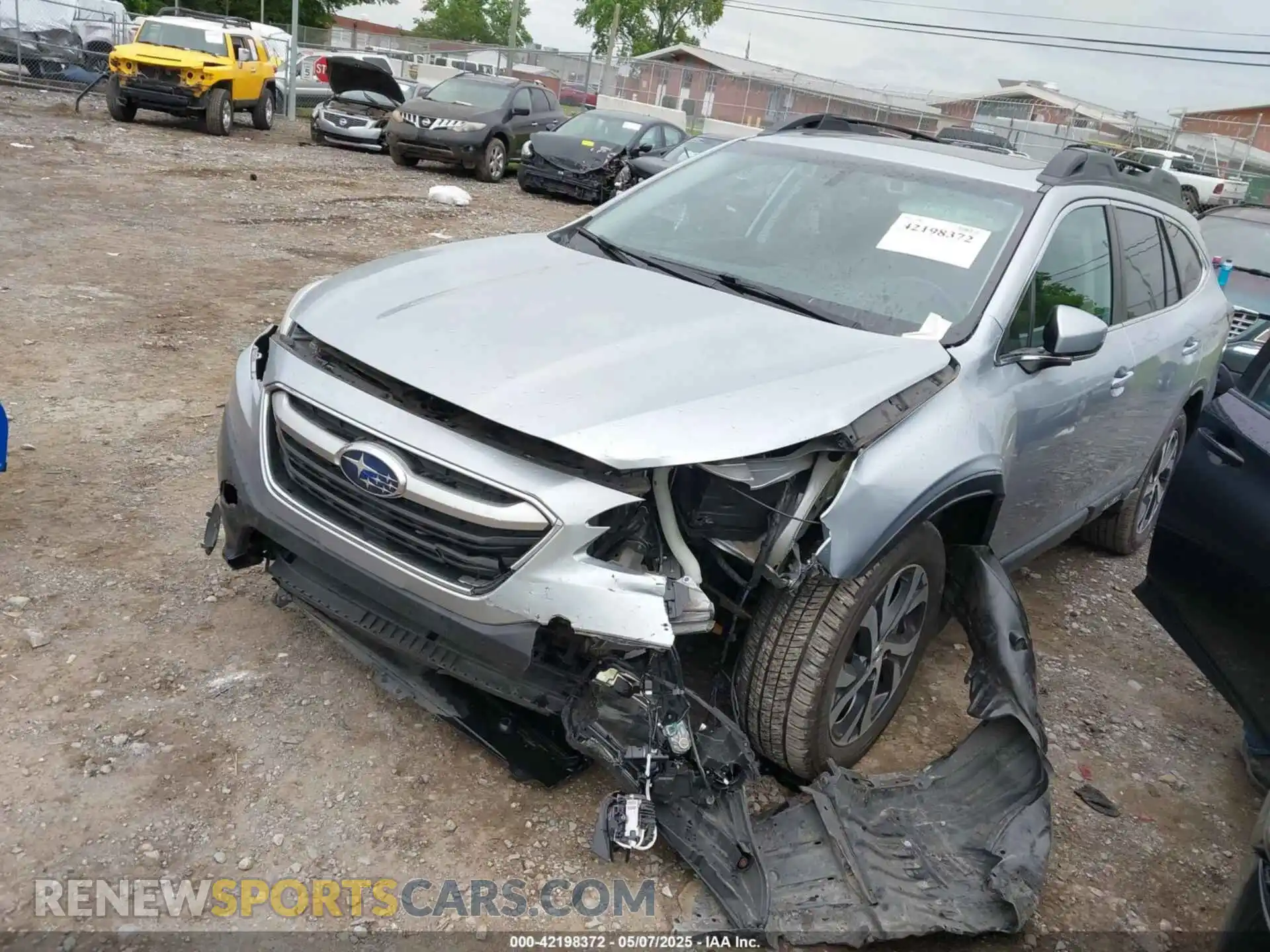 2 Photograph of a damaged car 4S4BTANC6M3161350 SUBARU OUTBACK 2021