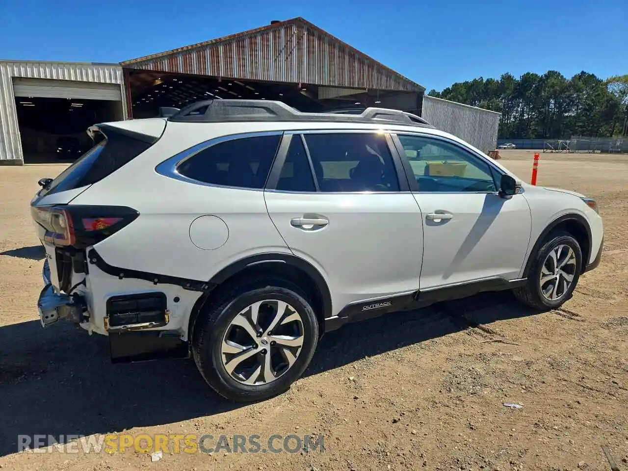 3 fotografías del automóvil dañado 4S4BTANC6M3174843 SUBARU OUTBACK 2021