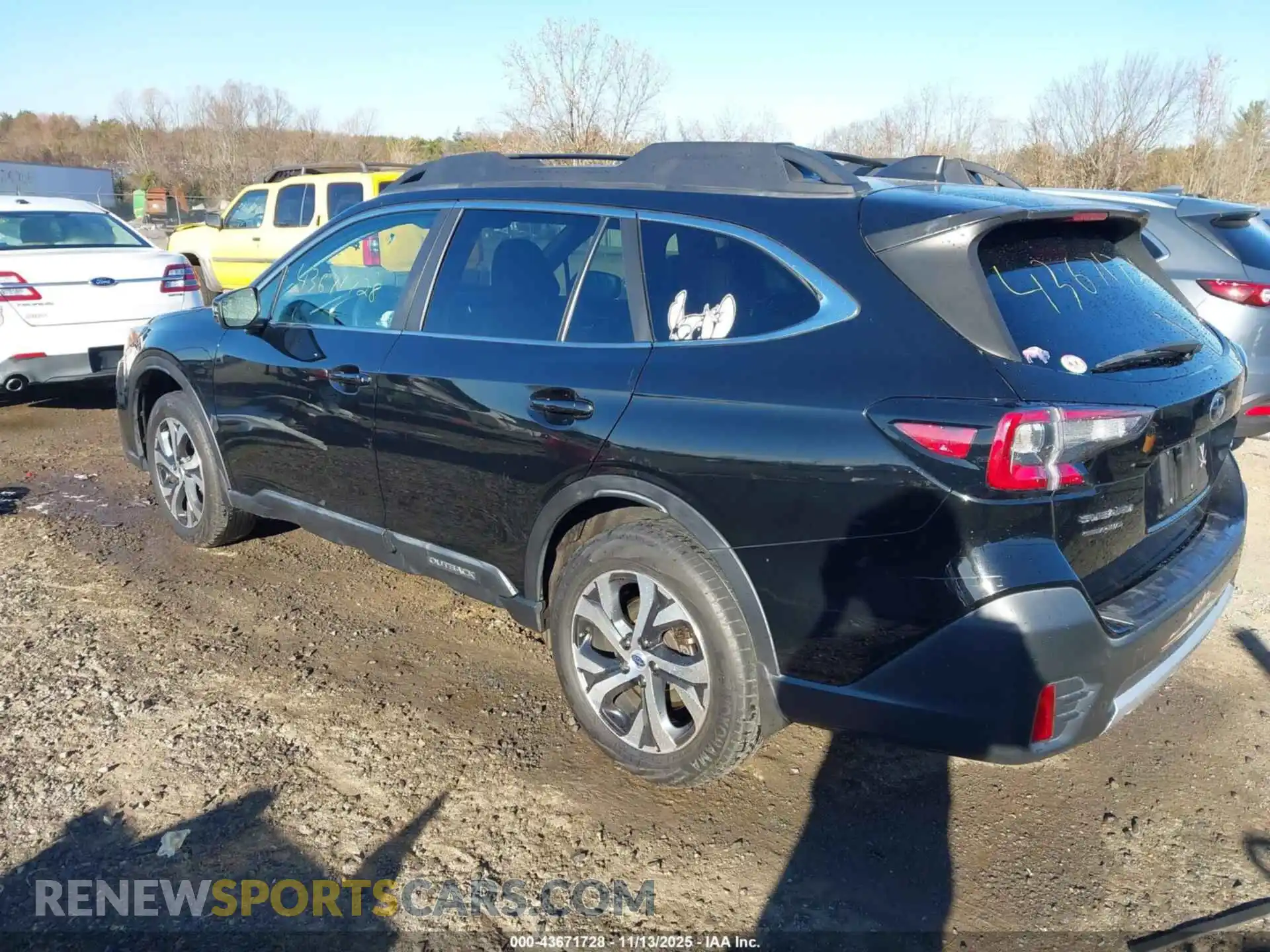 3 Photograph of a damaged car 4S4BTANC6M3188659 SUBARU OUTBACK 2021