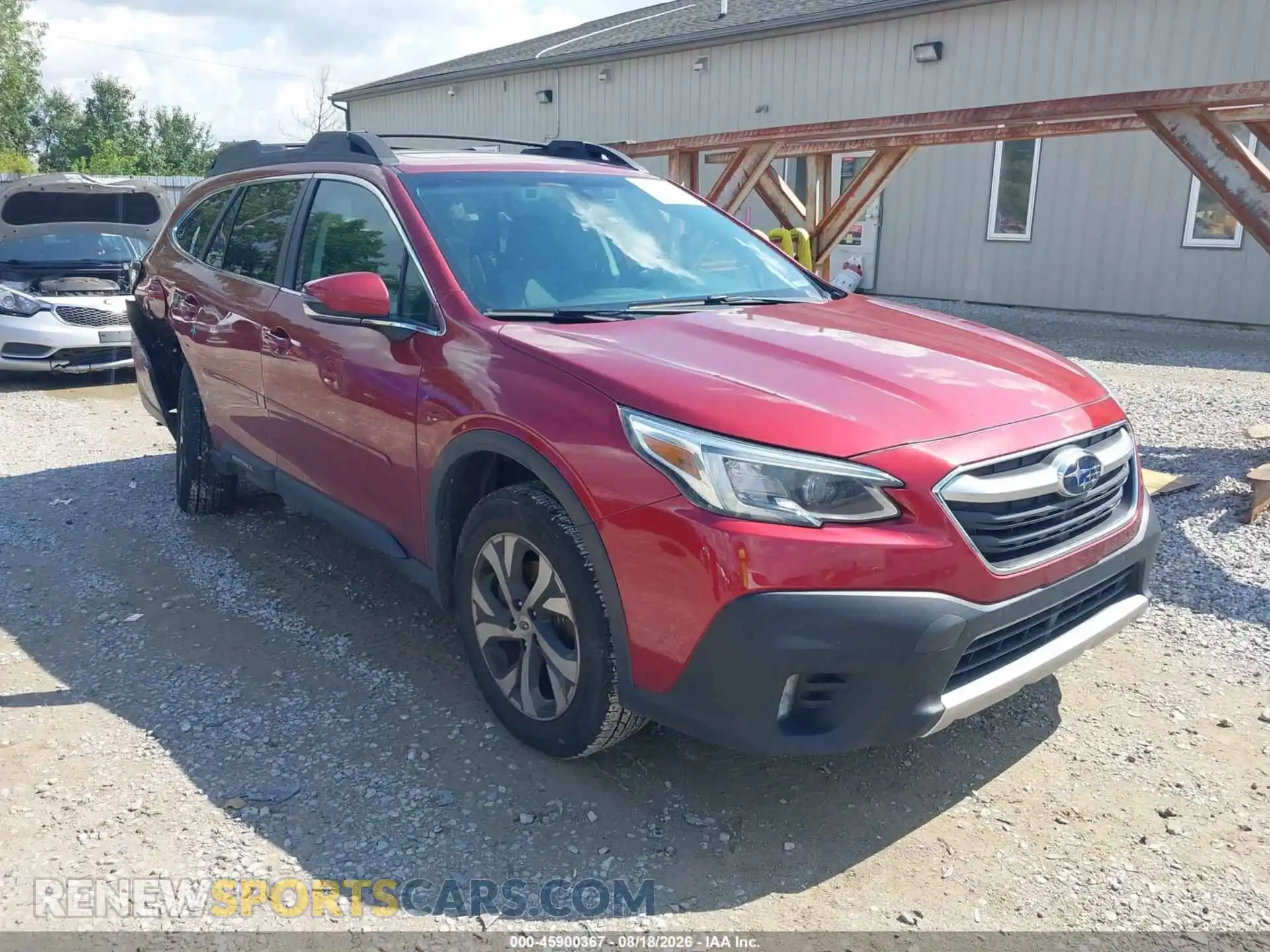 1 Photograph of a damaged car 4S4BTANC7M3107846 SUBARU OUTBACK 2021