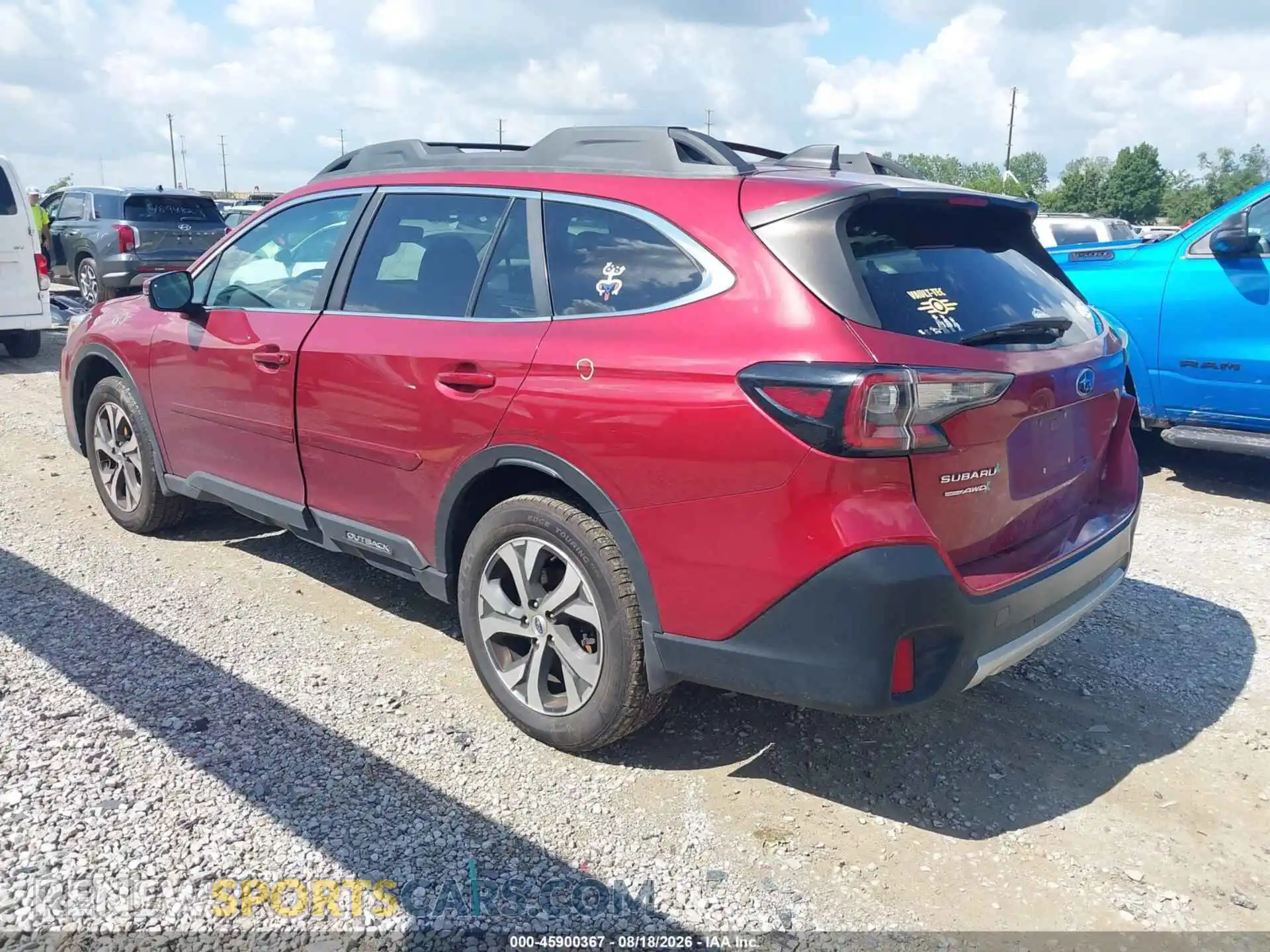 3 Photograph of a damaged car 4S4BTANC7M3107846 SUBARU OUTBACK 2021