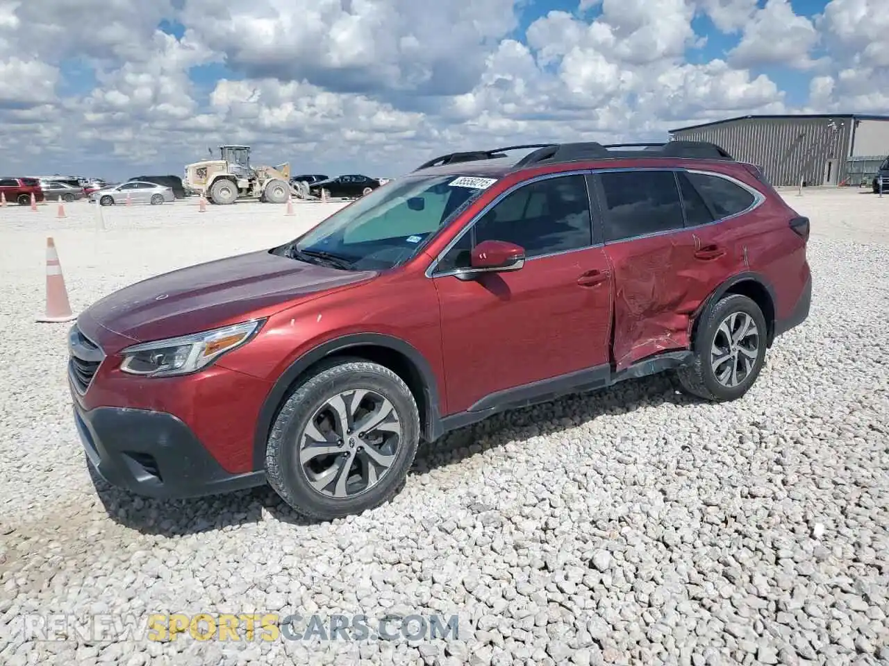 1 Фотография поврежденного автомобиля 4S4BTANC7M3144234 SUBARU OUTBACK 2021