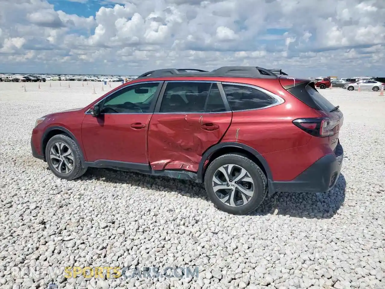 2 Фотография поврежденного автомобиля 4S4BTANC7M3144234 SUBARU OUTBACK 2021
