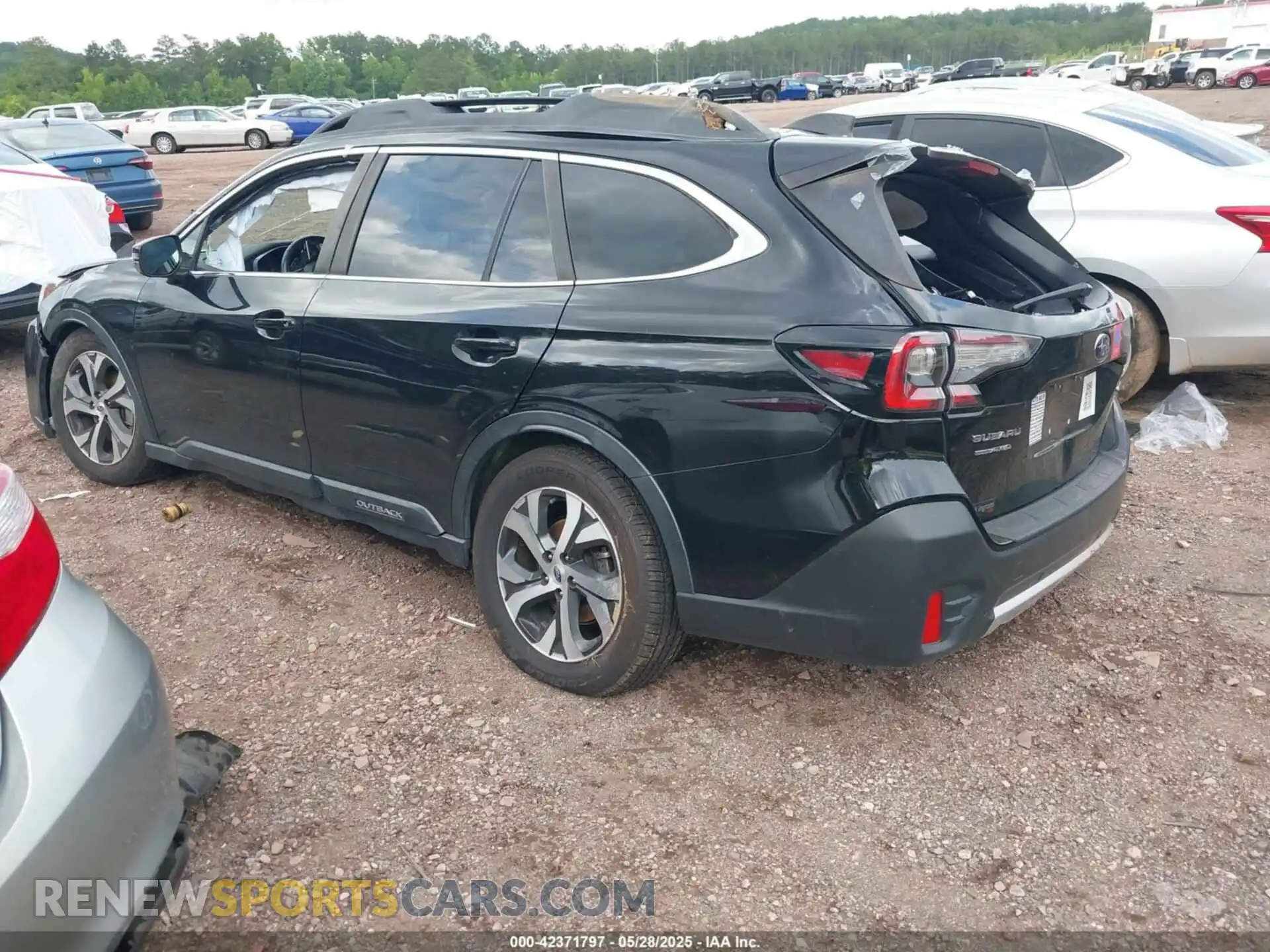 3 fotografías del automóvil dañado 4S4BTANC7M3158148 SUBARU OUTBACK 2021