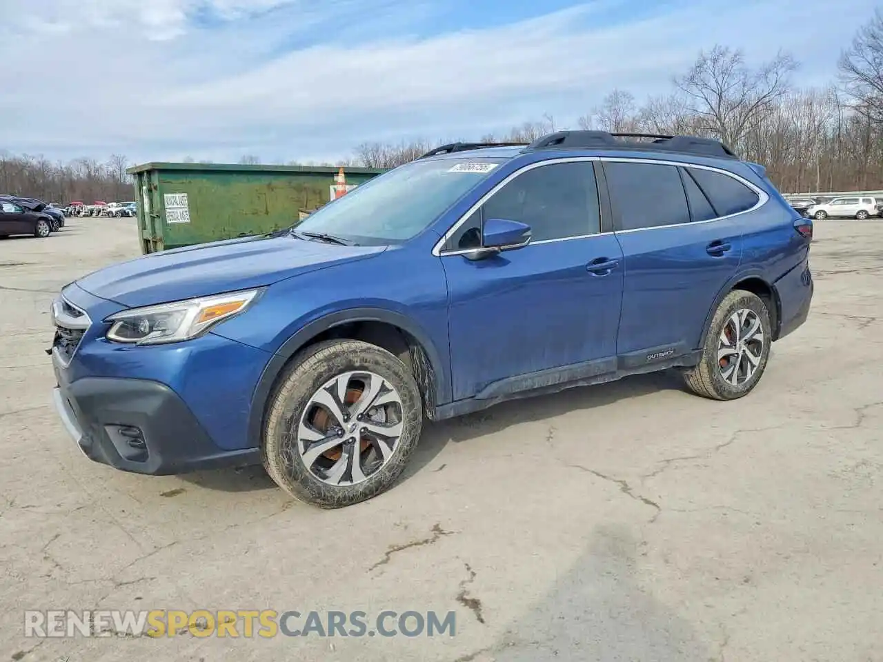1 Photograph of a damaged car 4S4BTANC7M3181574 SUBARU OUTBACK 2021