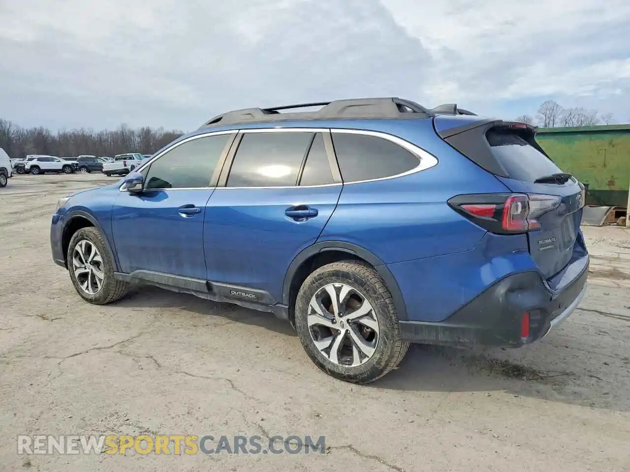 2 Photograph of a damaged car 4S4BTANC7M3181574 SUBARU OUTBACK 2021