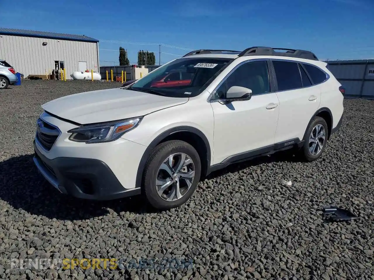 1 Photograph of a damaged car 4S4BTANC7M3214802 SUBARU OUTBACK 2021