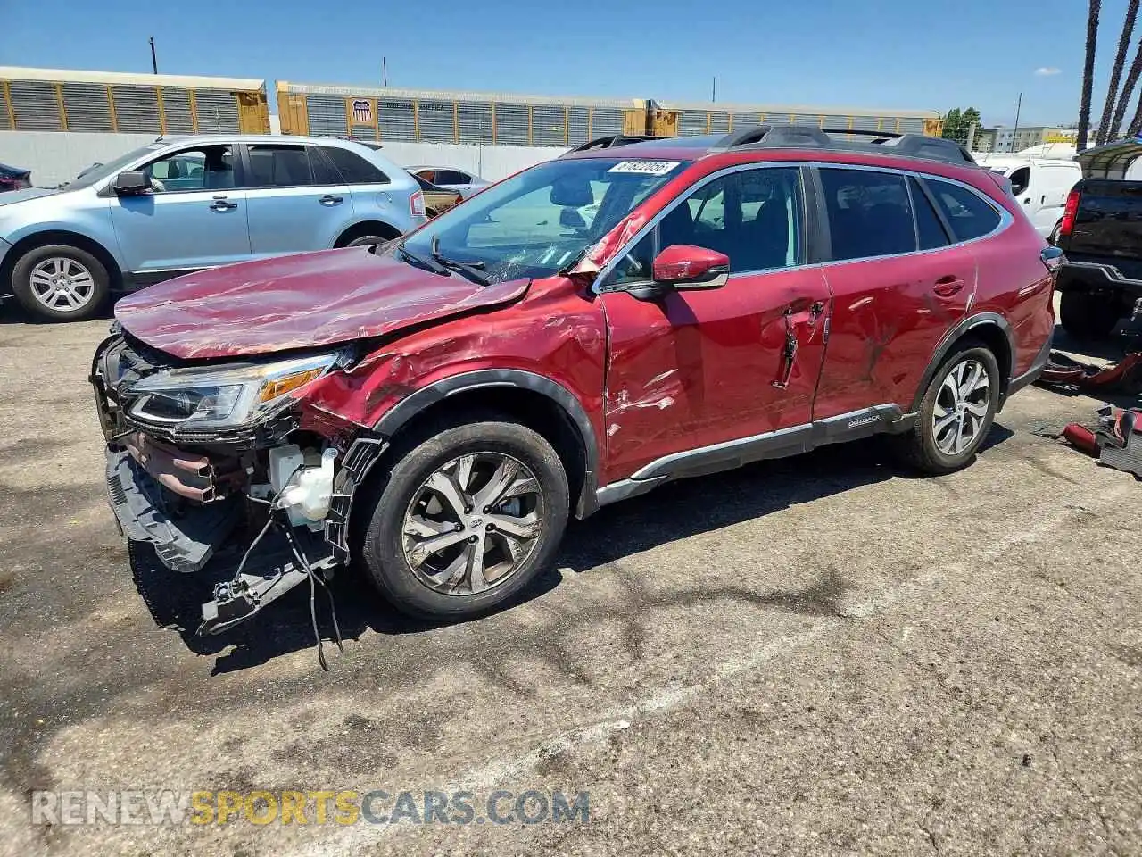 1 Photograph of a damaged car 4S4BTANC8M3150513 SUBARU OUTBACK 2021