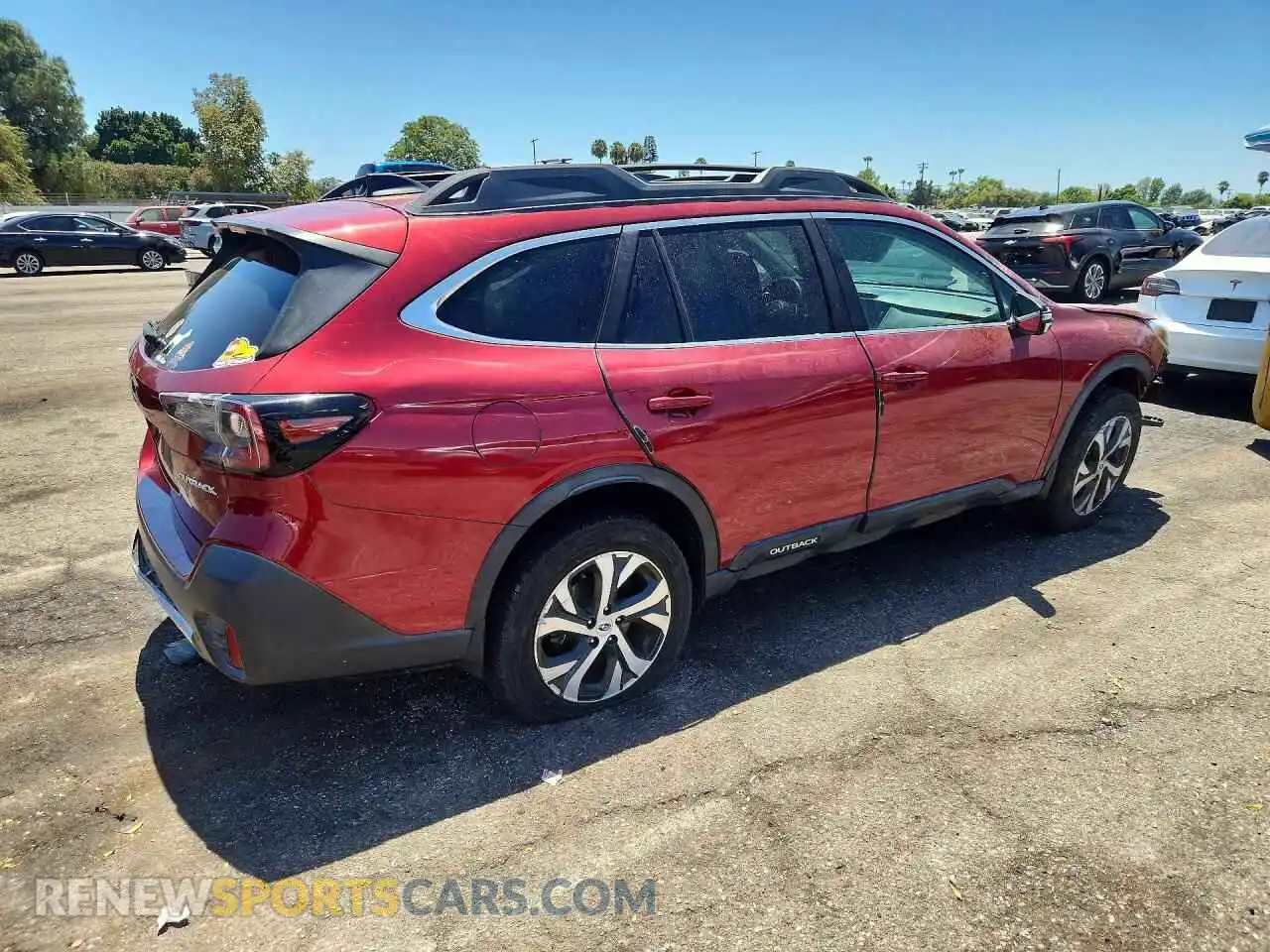 3 Photograph of a damaged car 4S4BTANC8M3150513 SUBARU OUTBACK 2021
