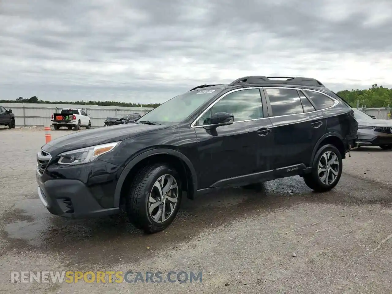 1 Photograph of a damaged car 4S4BTANC9M3129444 SUBARU OUTBACK 2021