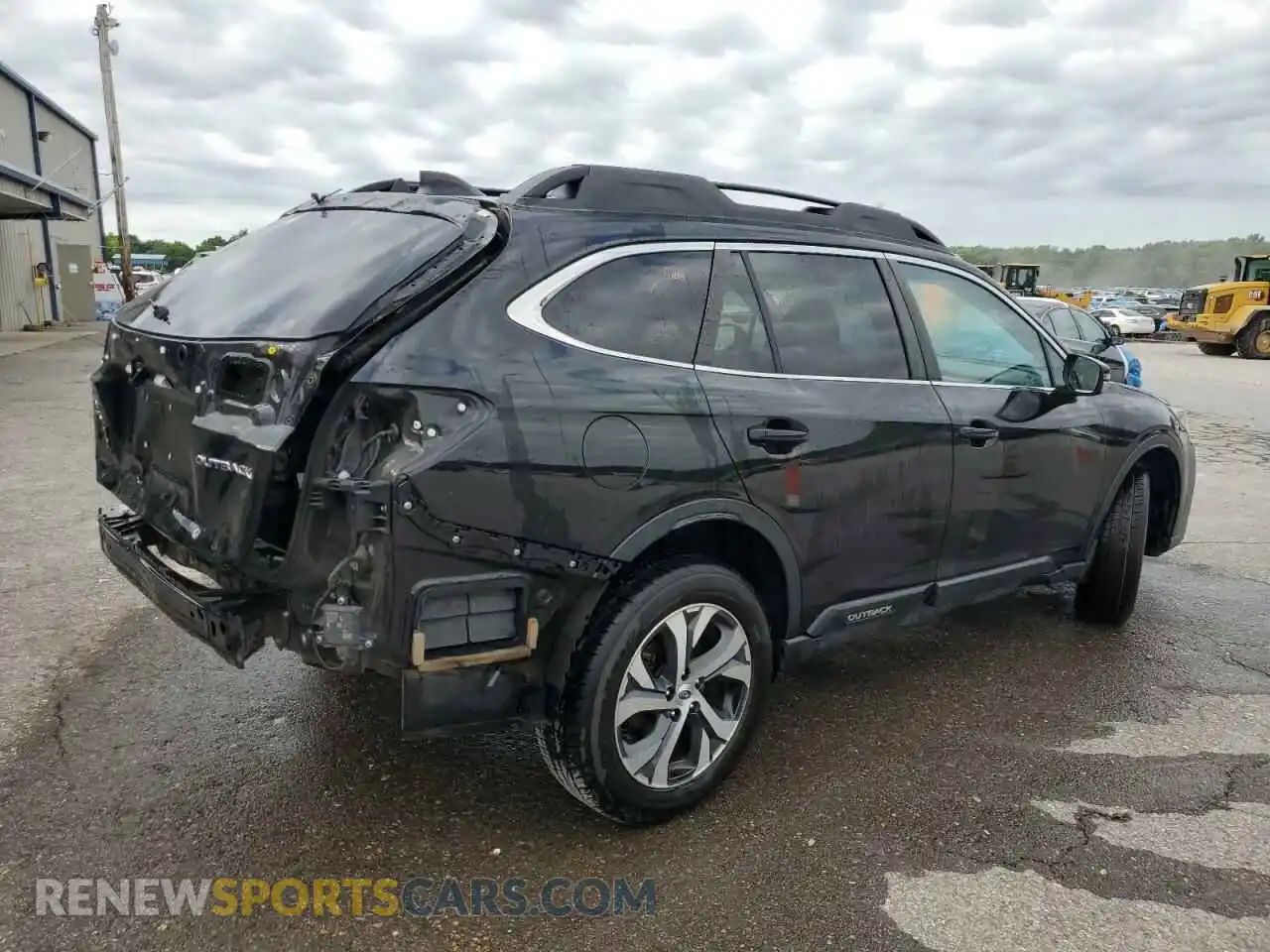 3 Photograph of a damaged car 4S4BTANC9M3129444 SUBARU OUTBACK 2021